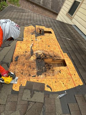 Hail Damage using Owen's Corning Duration (Lifetime) Shingles