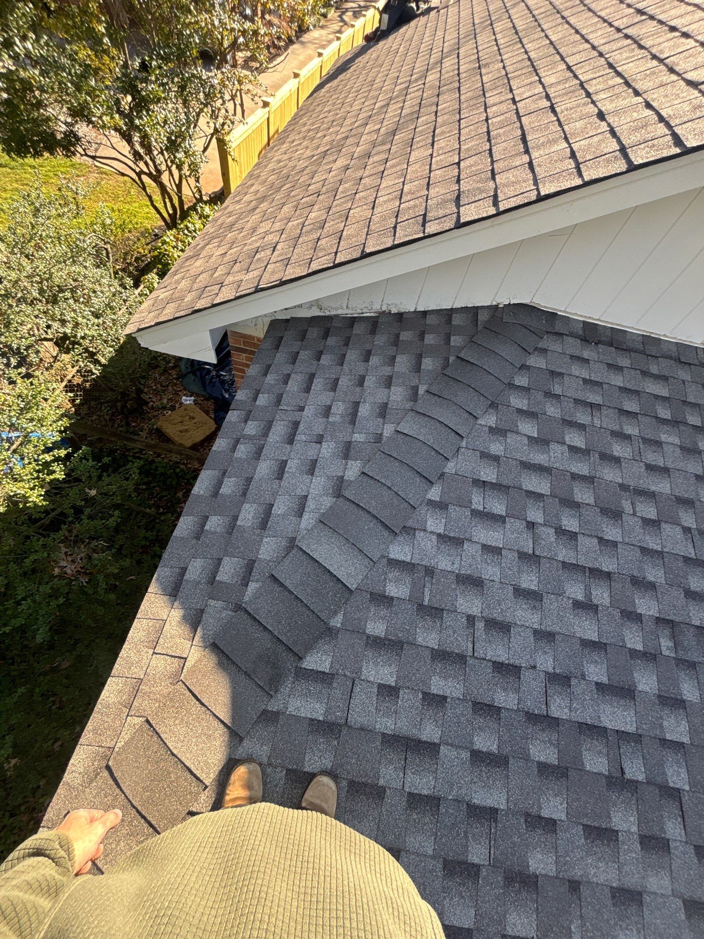 Roof Replacement in Greenville, SC | GAF Timberline HDZ Weathered Wood by Roofers LLC