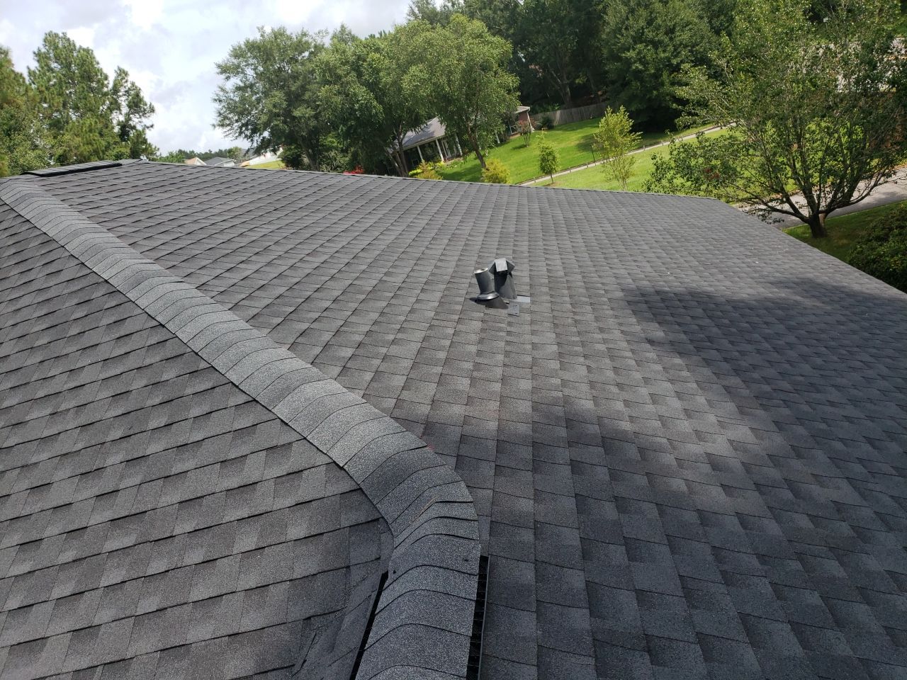 Residential Roofing Installation using Roof Replacement by American Roofing & Construction LLC