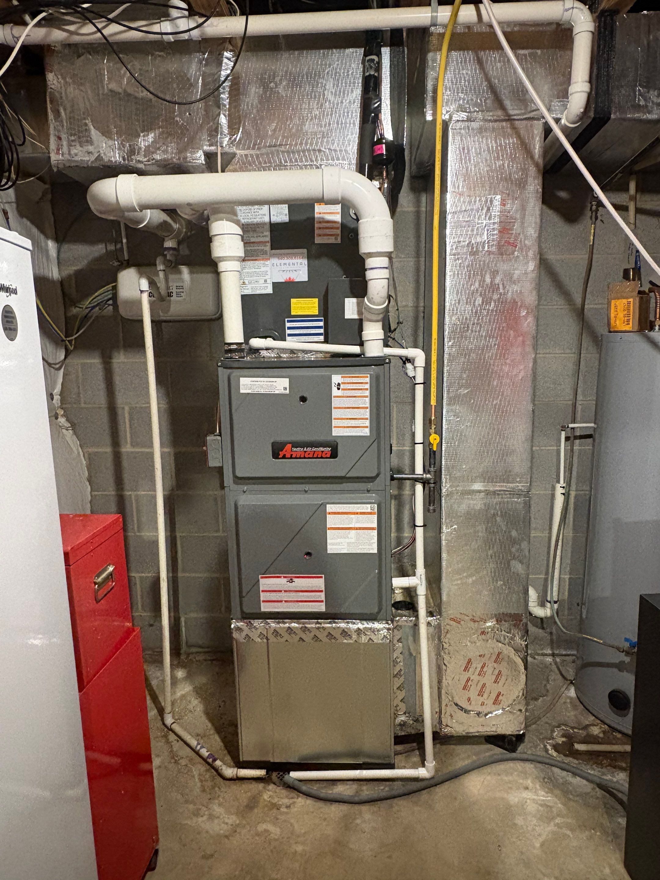 Amana S-Series Install Woodstock by Elemental Heating and air conditioning LLC