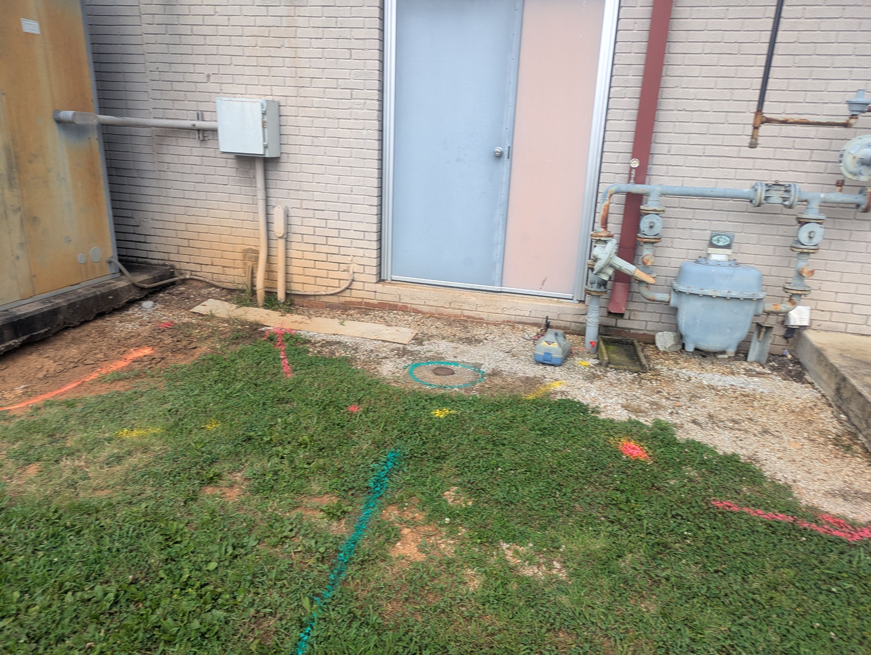 Utility Locate and GPR (School Project) by Alsip Locating Service, LLC