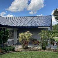 24ga 1" Nail-Strip Charcoal Gray  by Total Roofing System The Metal Roof Experts