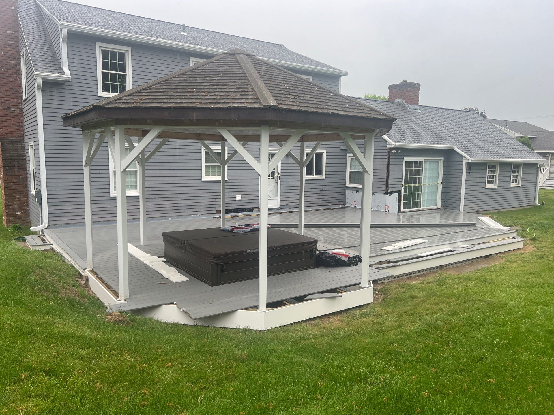 Deck Repair using Trex Select Decking by Chagnon Building & Remodeling LLC