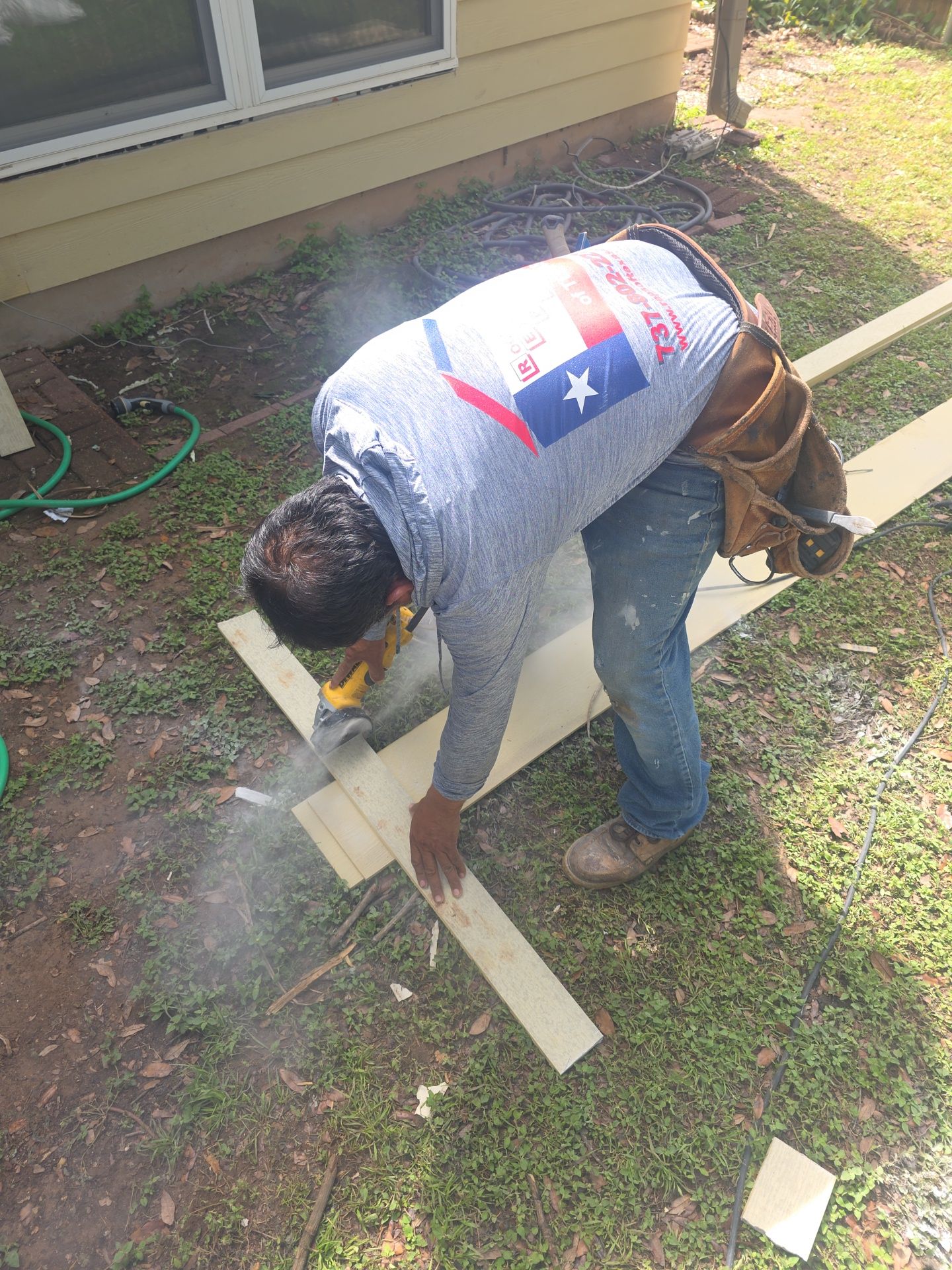 Siding project in Cedar Park, TX by REPS Austin Area Roofer