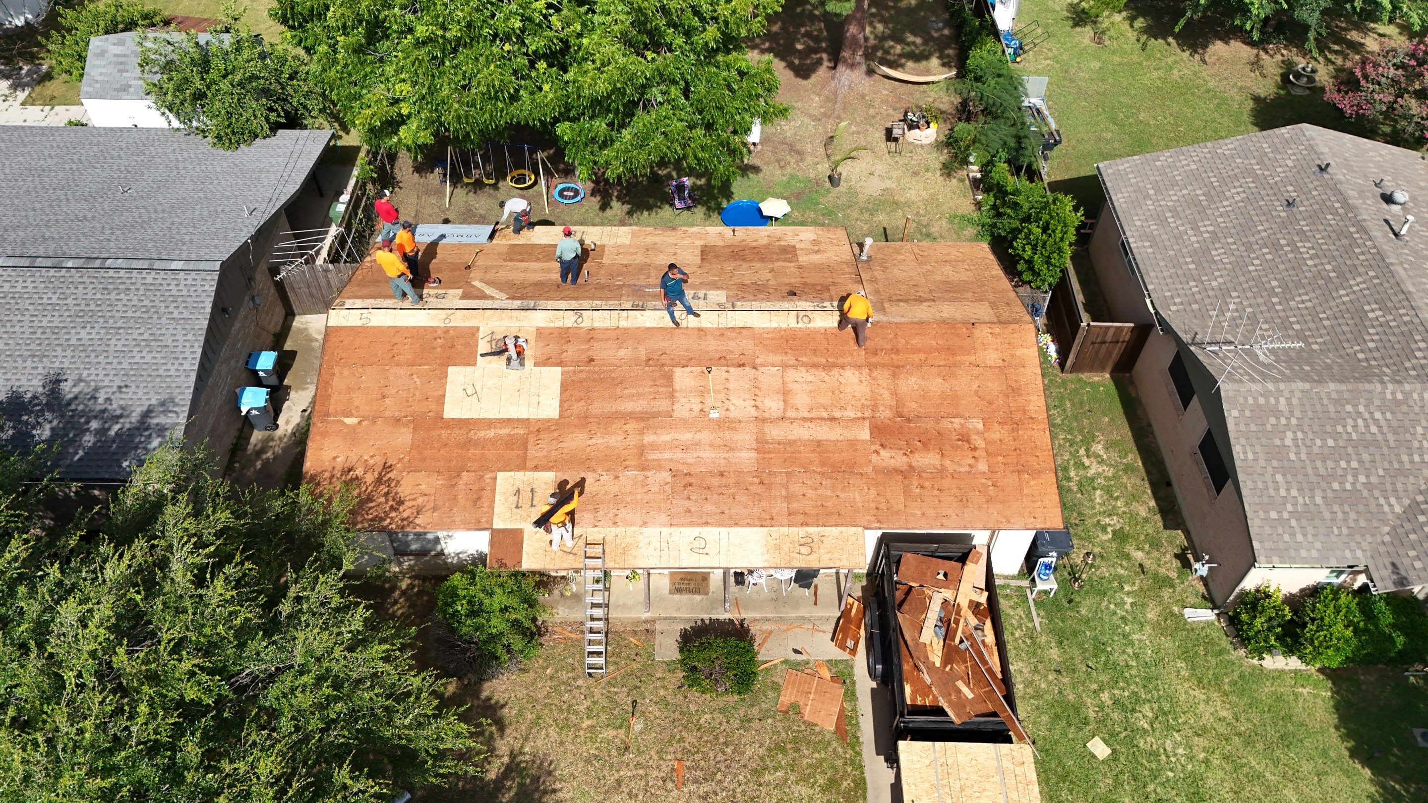 Asphalt Shingle Full Roof Replacement and Re-Decking in Arlington by Armor Roofing | Exteriors