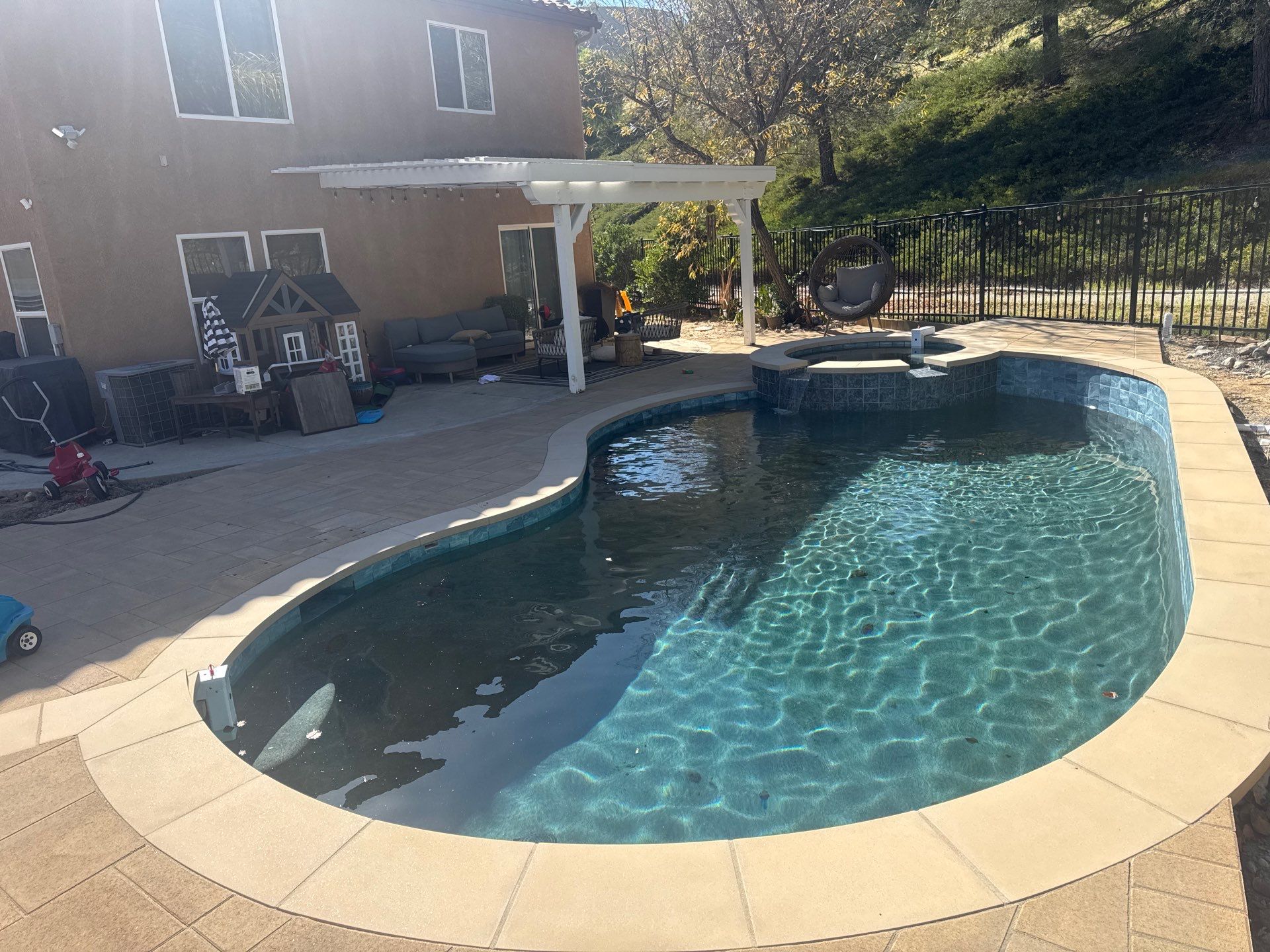Project in Castaic by Thomas Pools