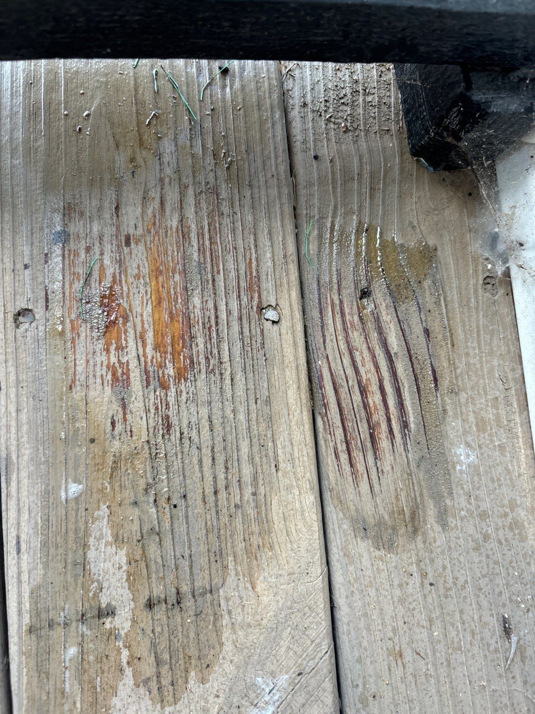 Weathered Deck using Wood Sealant by DuraSeal