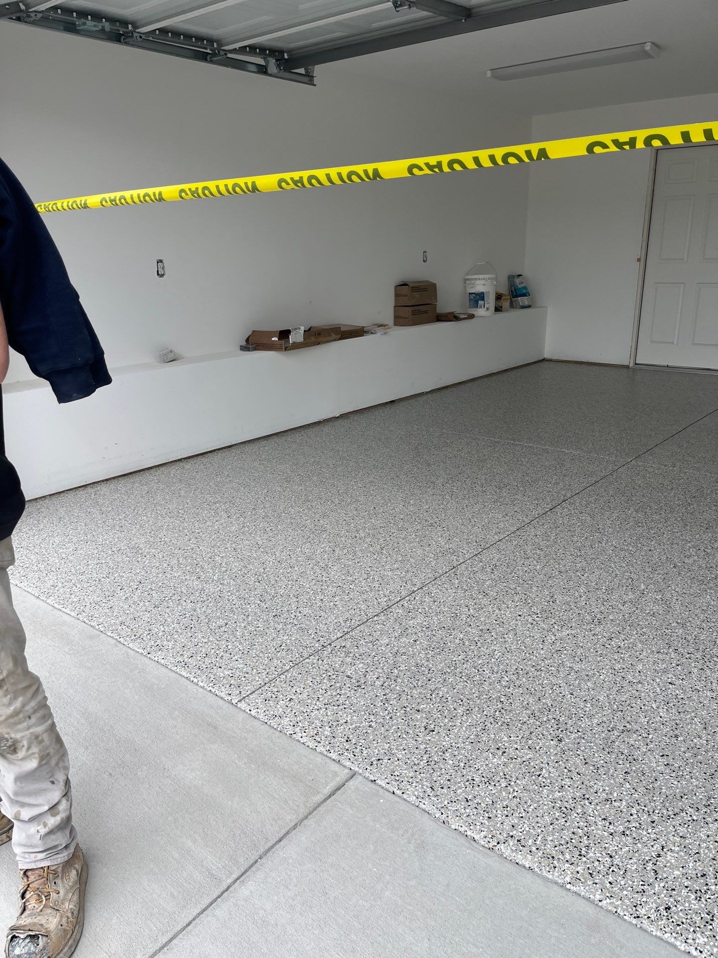 Garage Floor Coating using Cabin Fever by My Garage Floor Guys
