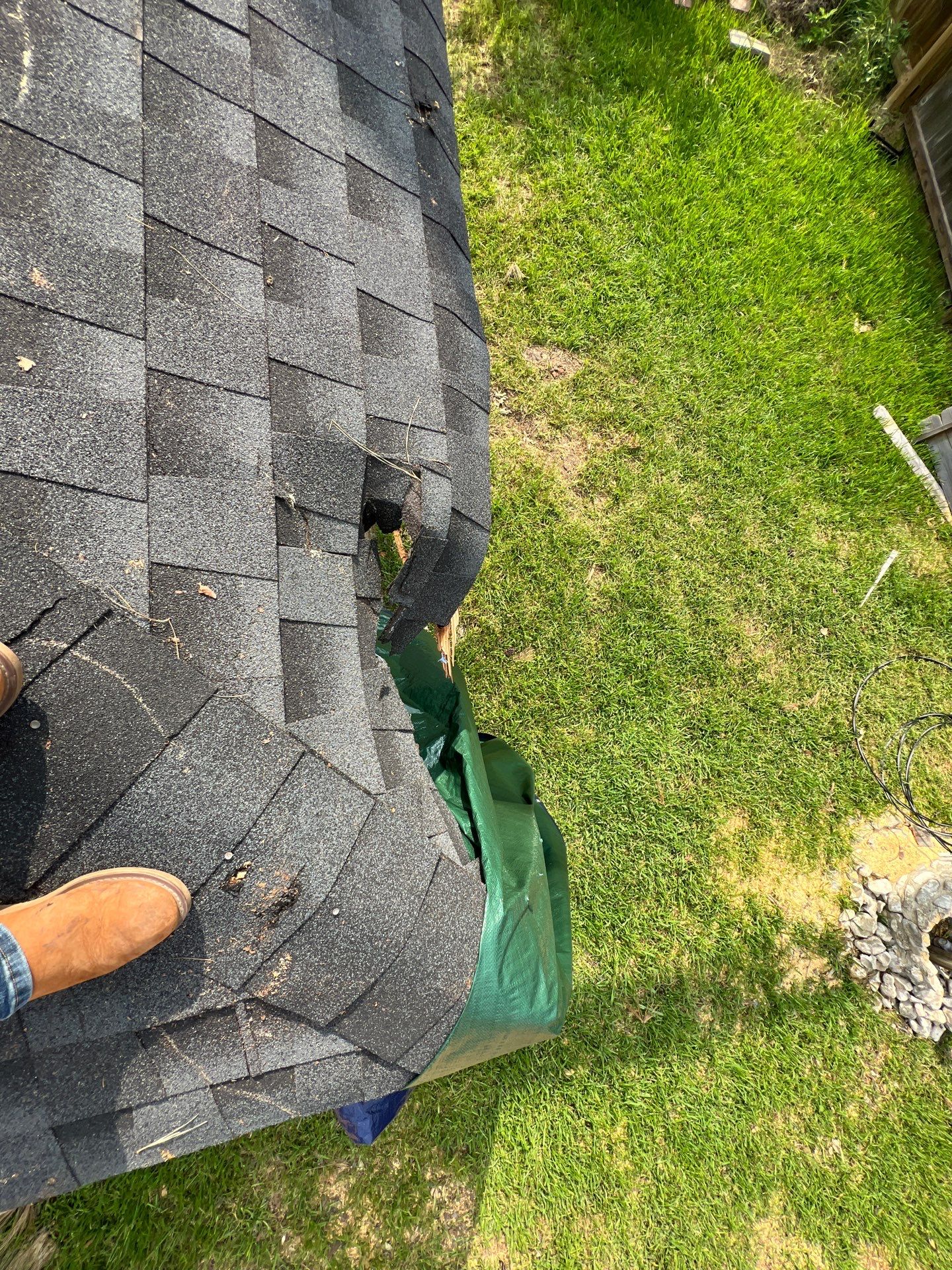Residential Roofing Repair using Owen's Corning Duration (Lifetime) Shingles by Roof Repair Company