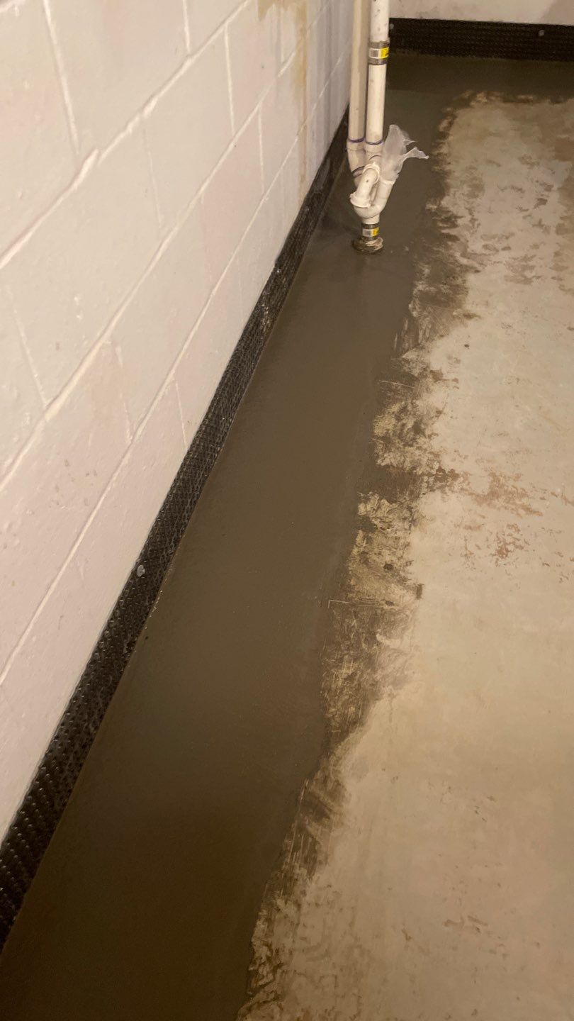 Waterproofing for our neighbor Heather by Waterproofing Northeast