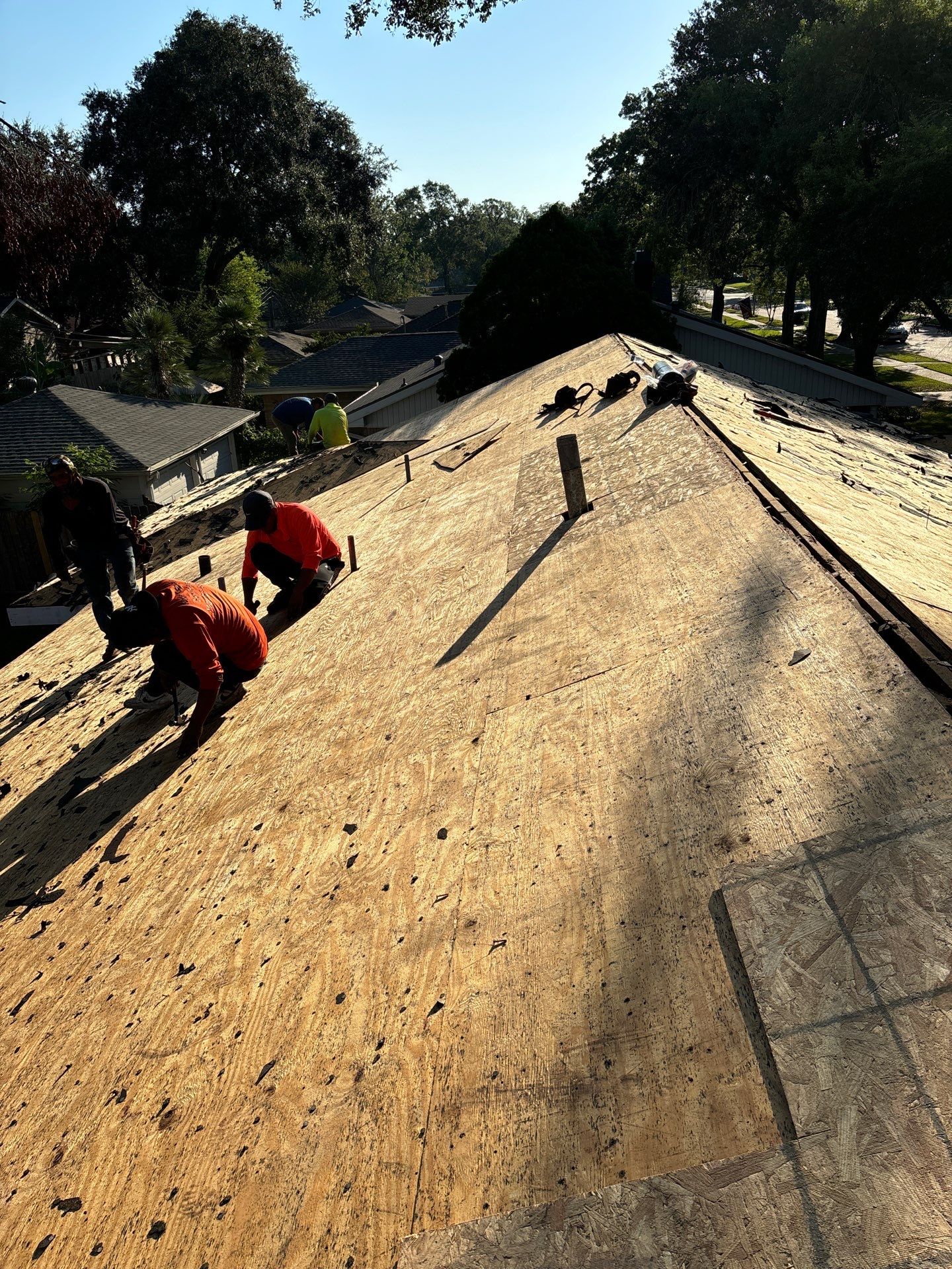 Residential Roofing Installation using Owen's Corning Duration (Lifetime) Shingles by Roof Repair Company