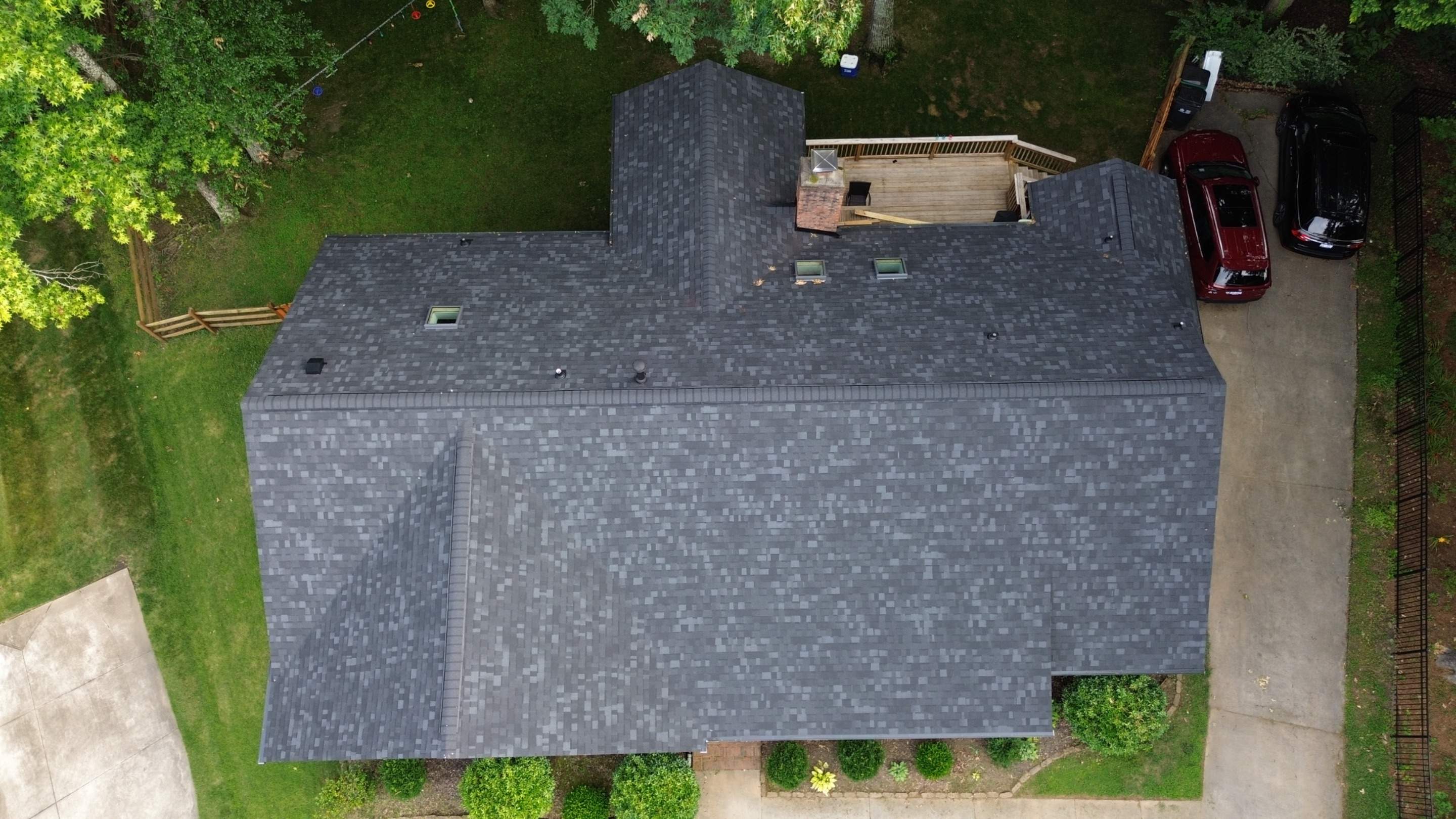 Residential Roof Replacement and Gutter Installation in Charlotte, NC by Merritt Roofing LLC