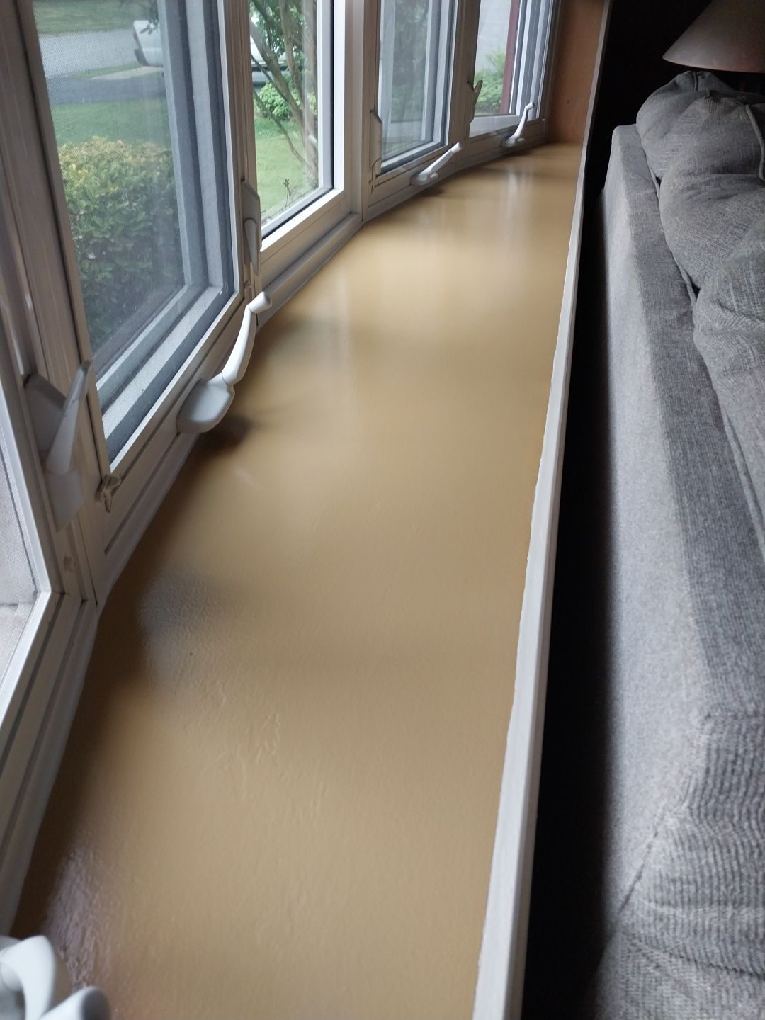 Window Repair using Sherwin Williams Emerald  by Laser Focused Solutions LLC