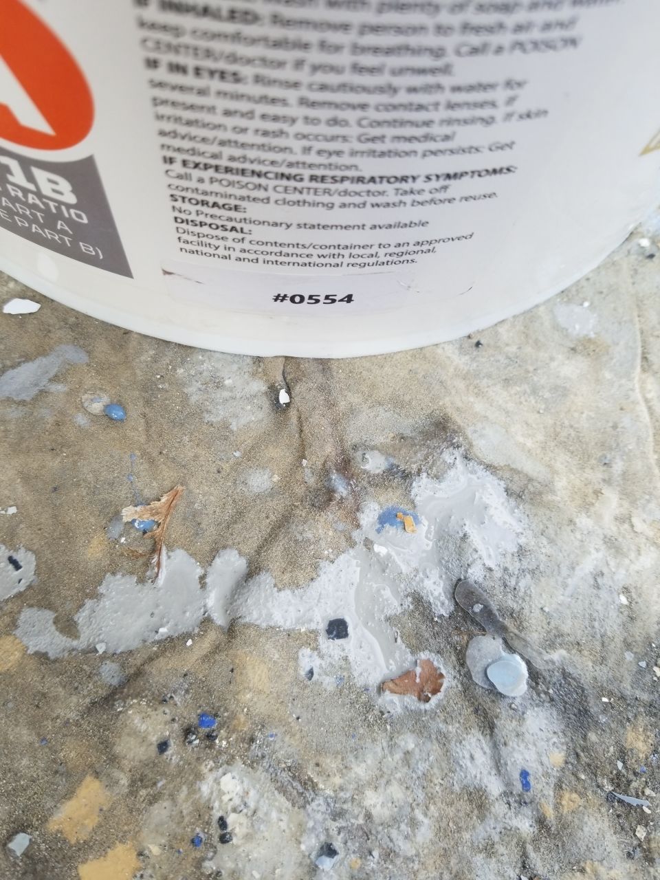 Garage Floor Coating in Penntek Domino by Spectrum Painting, LLC