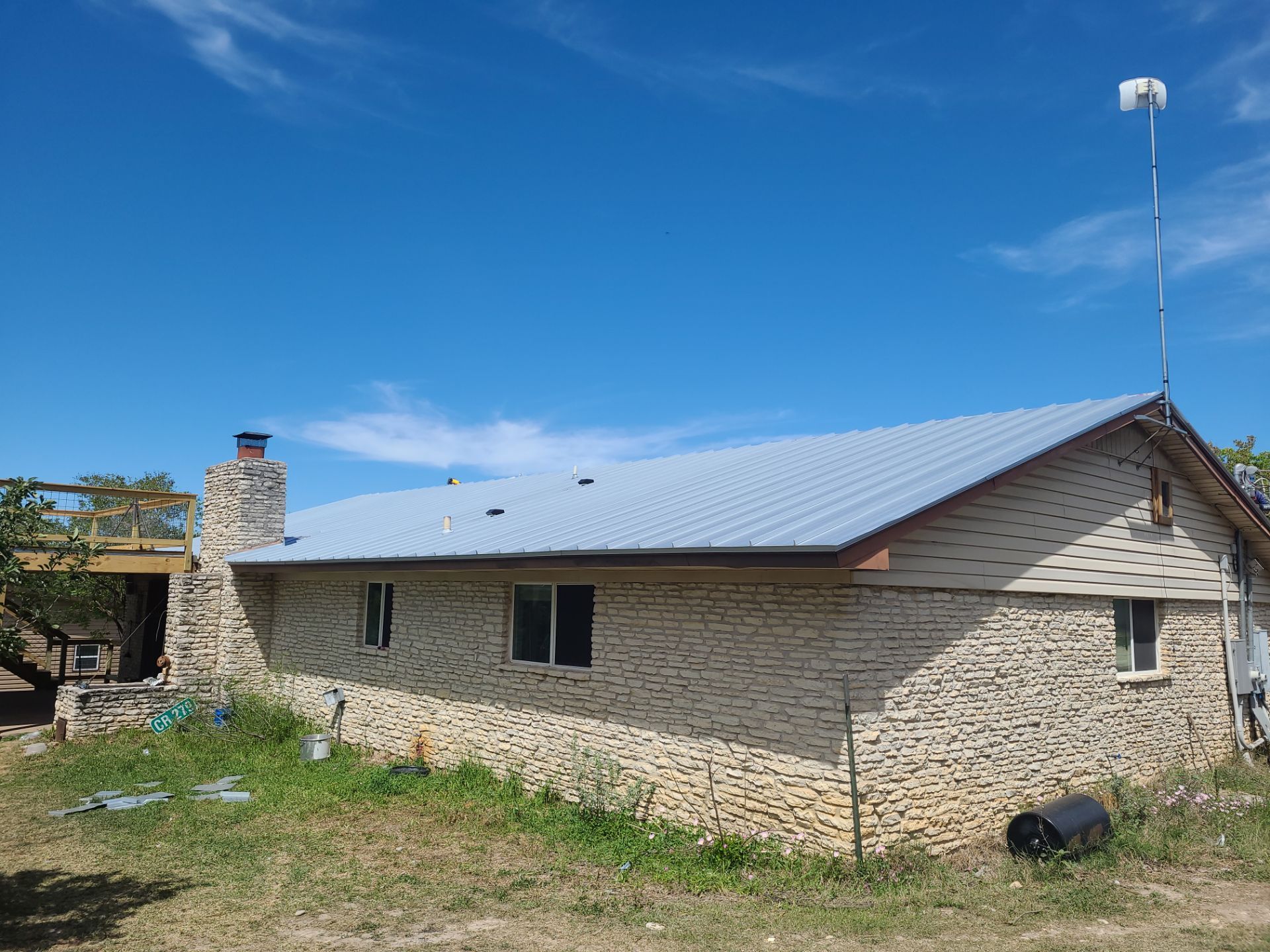 Galvalume Standing Seam offers a 45-year finish warranty! by Oakwood Roofing and Construction, LLC