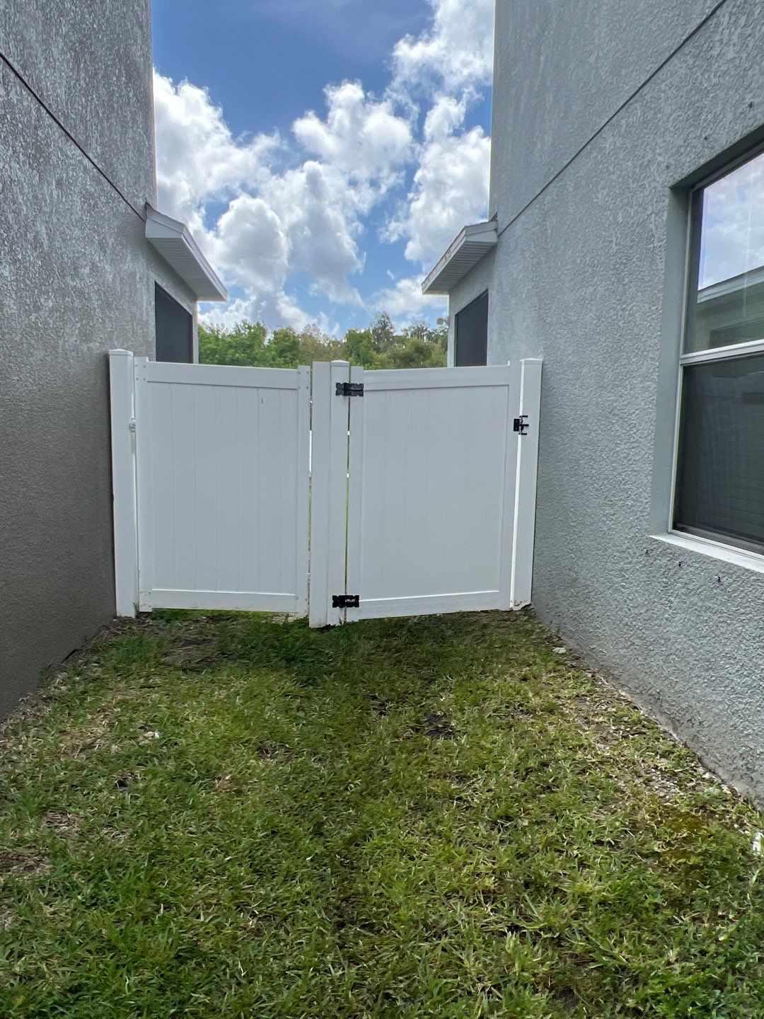 Ruskin, FL 6ft. Tall White Vinyl Privacy with 4ft. Tall White Vinyl Spaced Picket Fence by Asap fence and gates, LLC