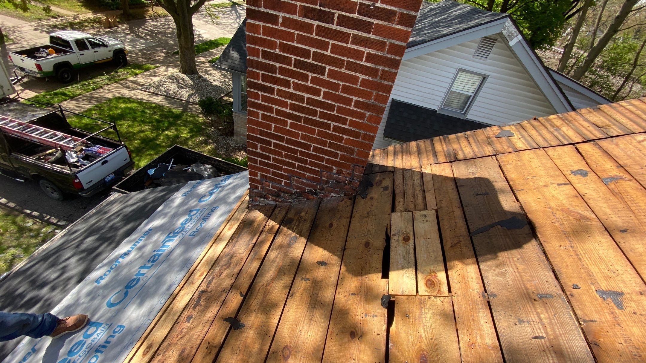 Roof Replacement using CertainTeed Landmark by 180 Contractors