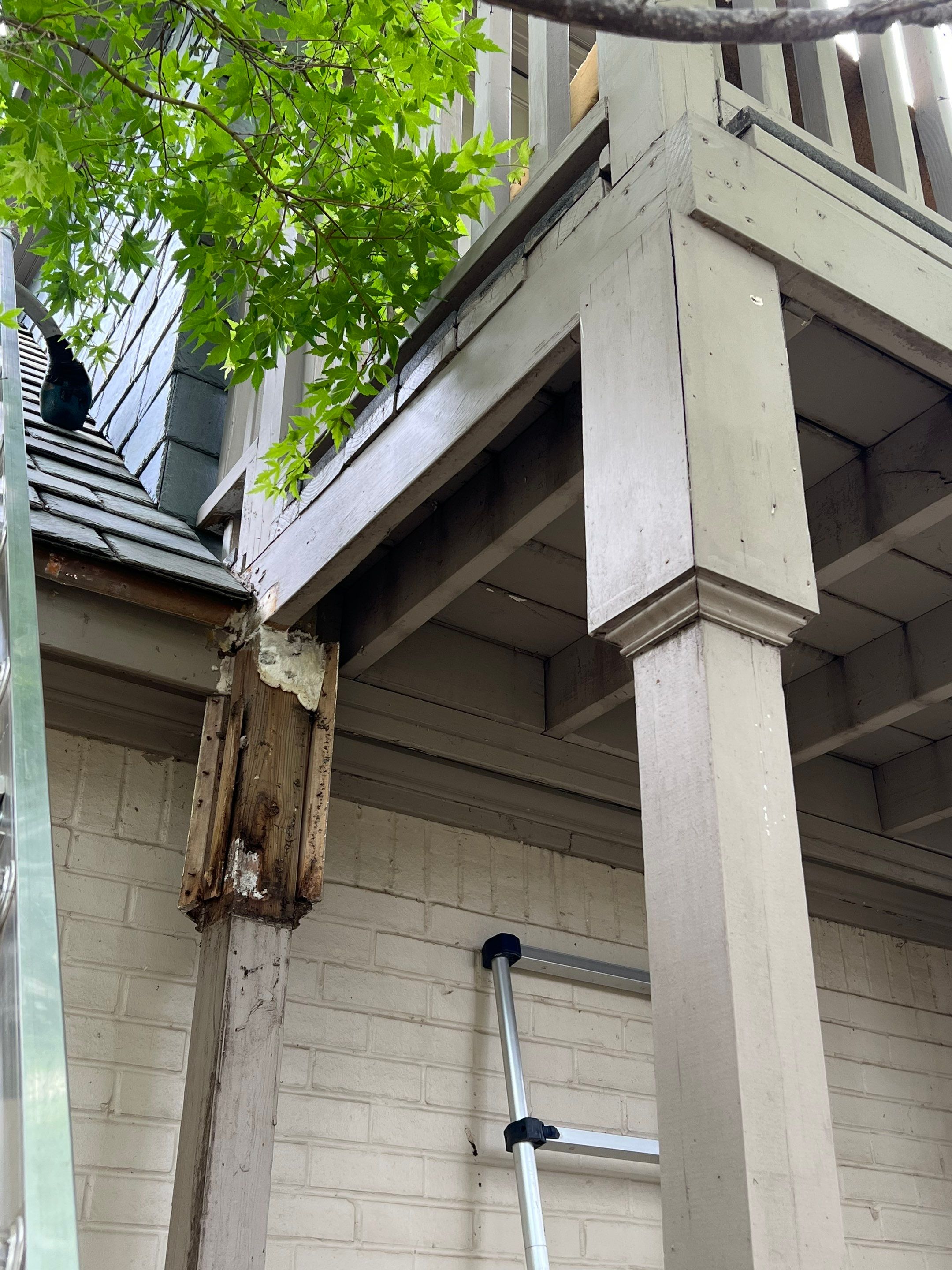 Gutter Installation using Pure Copper Seamless Rain Gutter System by Harvey Roofing & Construction