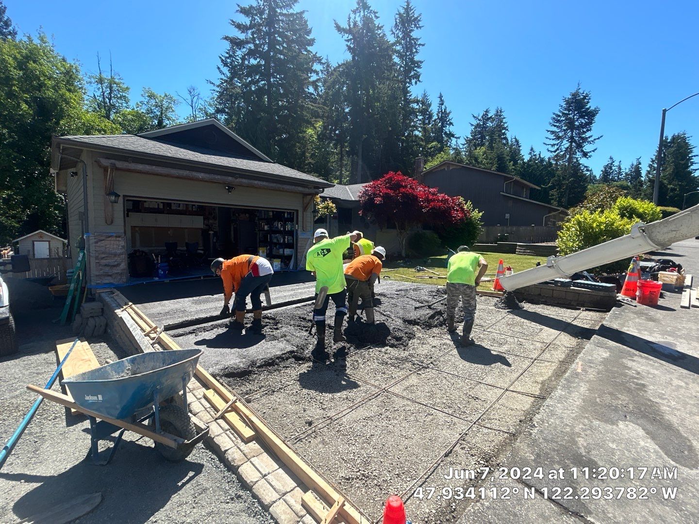 James | Concrete Driveway, Walkway & Stairs/Porch and & Planting by Jireh Asphalt & Concrete Inc 