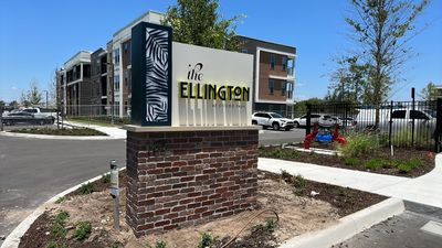 Monument Sign for Ellington