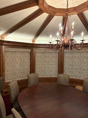 Roman Shades Project in Huntsville, Alabama