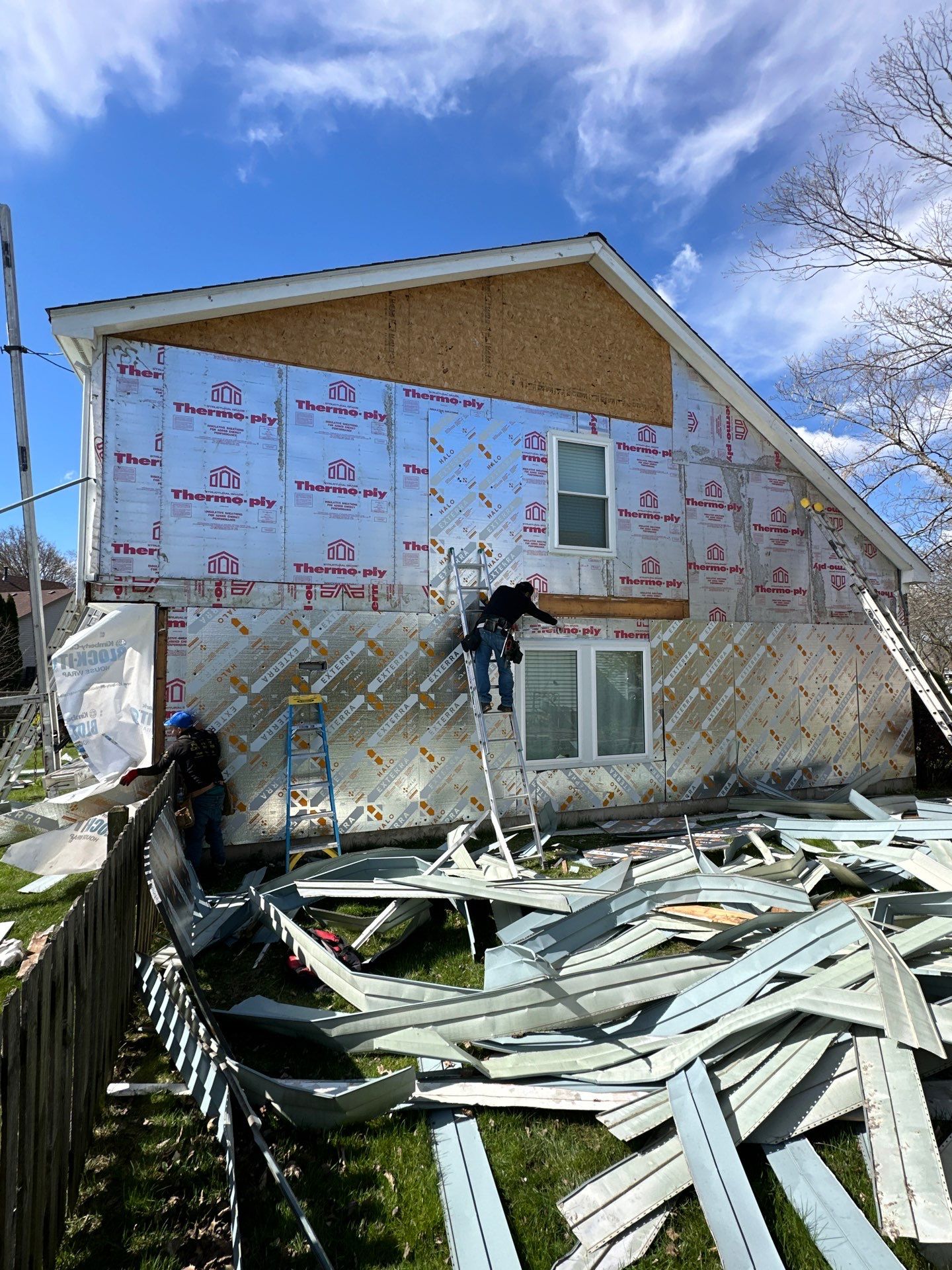Residential Roofing Installation using Malarkey Roofing by Perfect Exteriors Inc. 