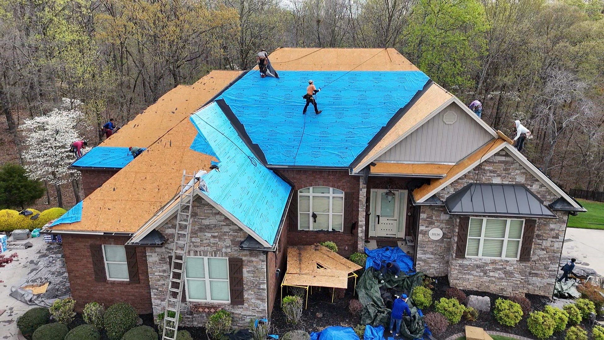 Dintsch Family Project  by Southern Roofing & Exteriors
