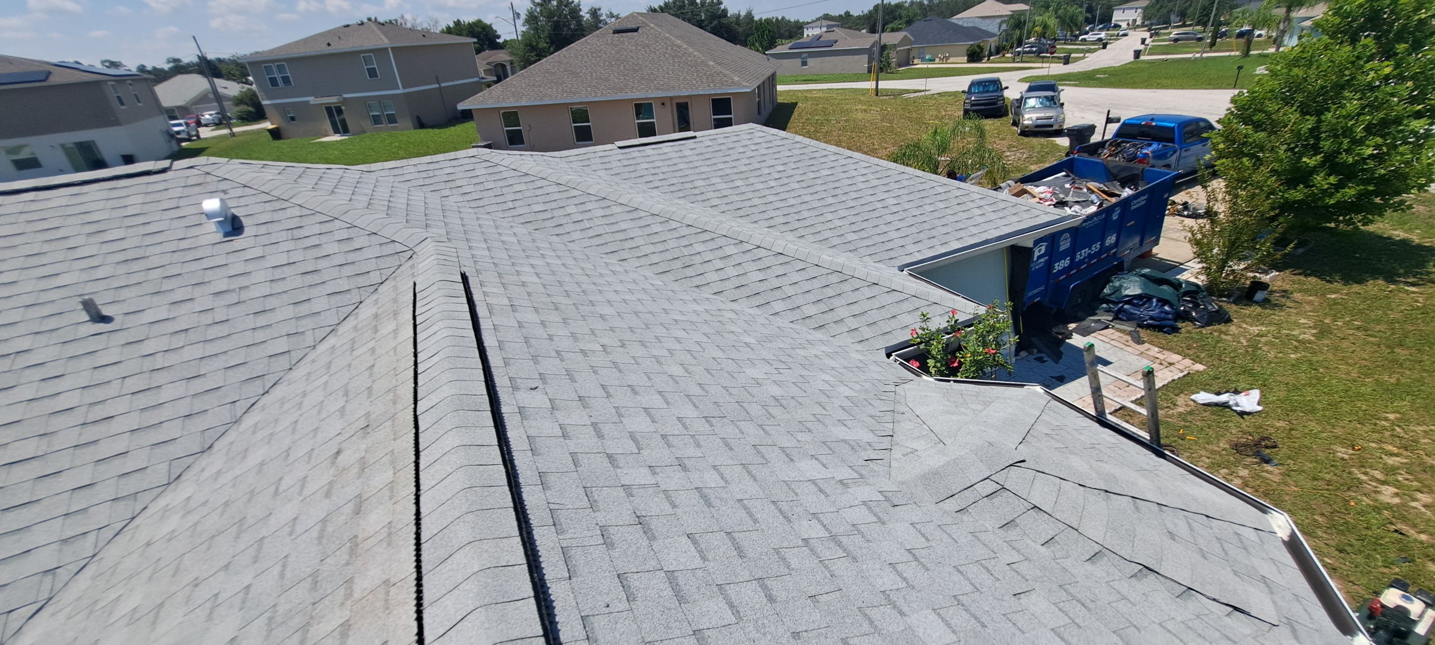 Shingle Reroof Replacement Poinciana FL by Pinnacle Roofing Group