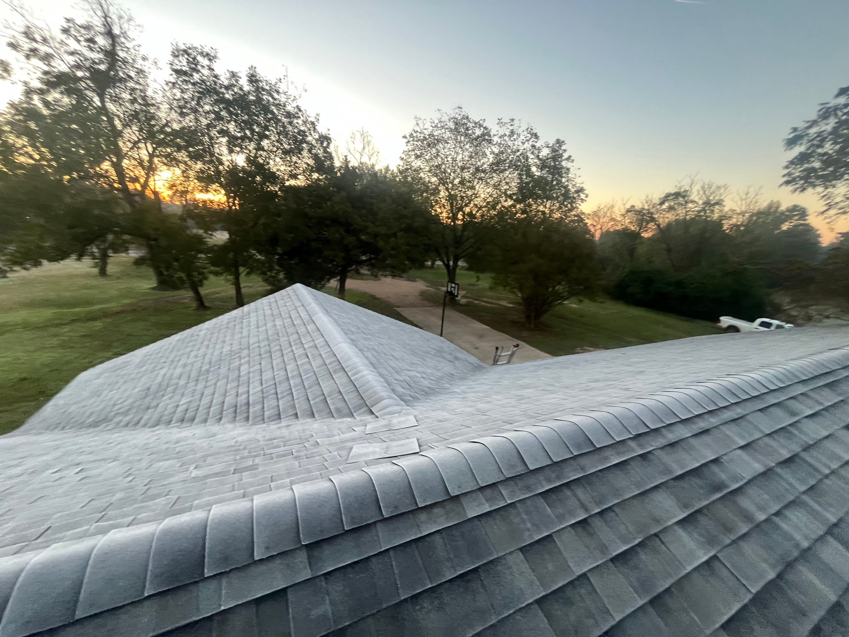 Residential Roofing Repair using Malarkey Vista: Storm Gray by Hostetler Roofing