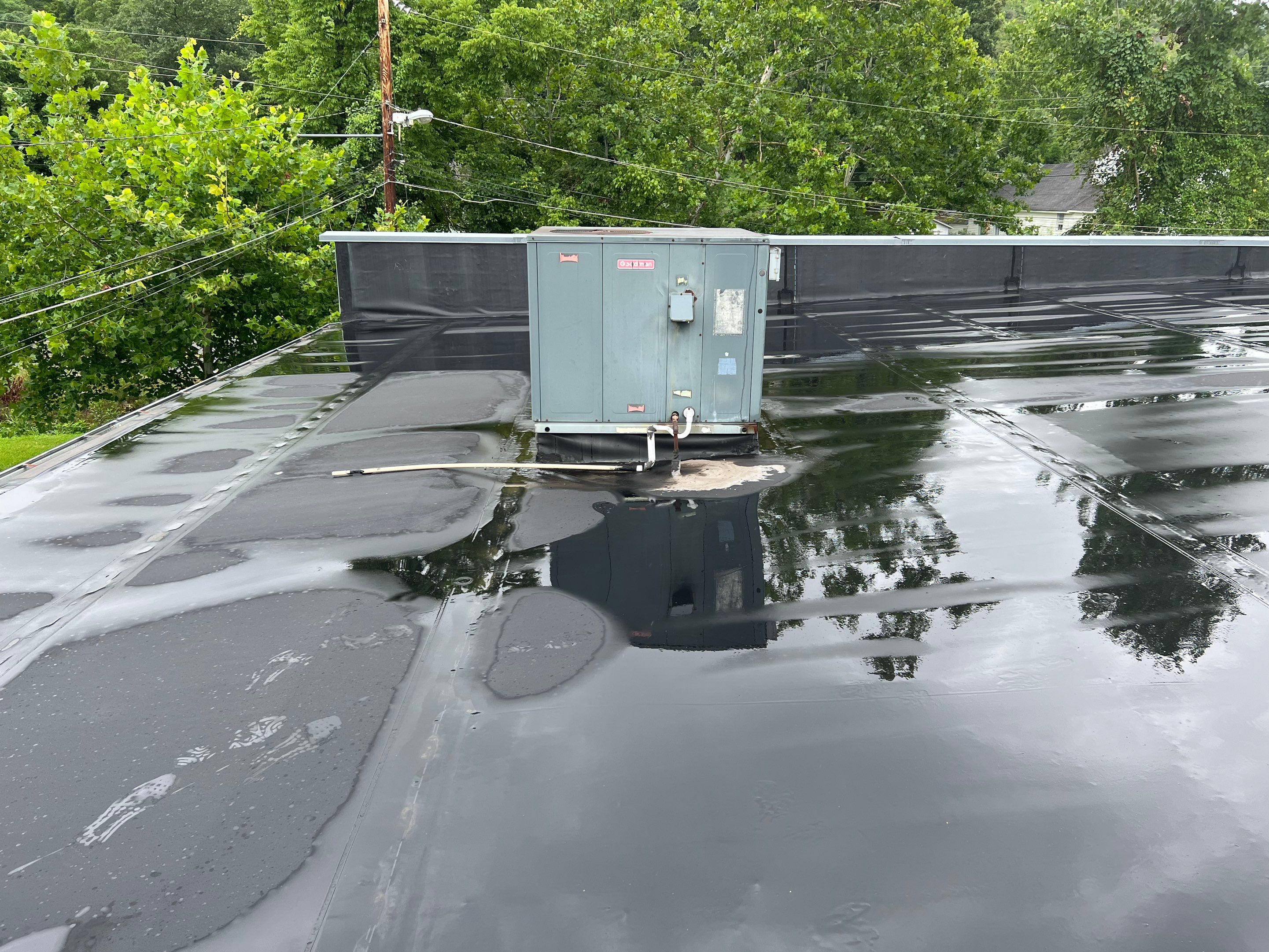 Commercial Roofing Repair using EPDM Roofing by Secure Construction Company Inc