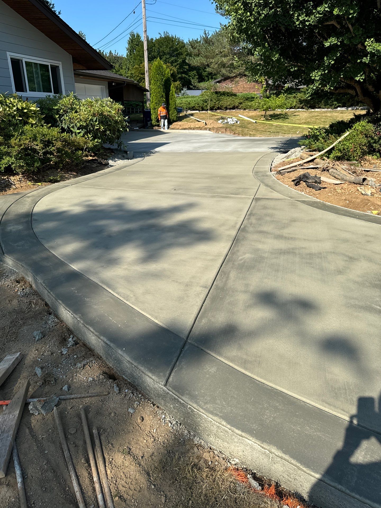 Rodd | Concrete Driveway Extentension by Jireh Asphalt & Concrete Inc 