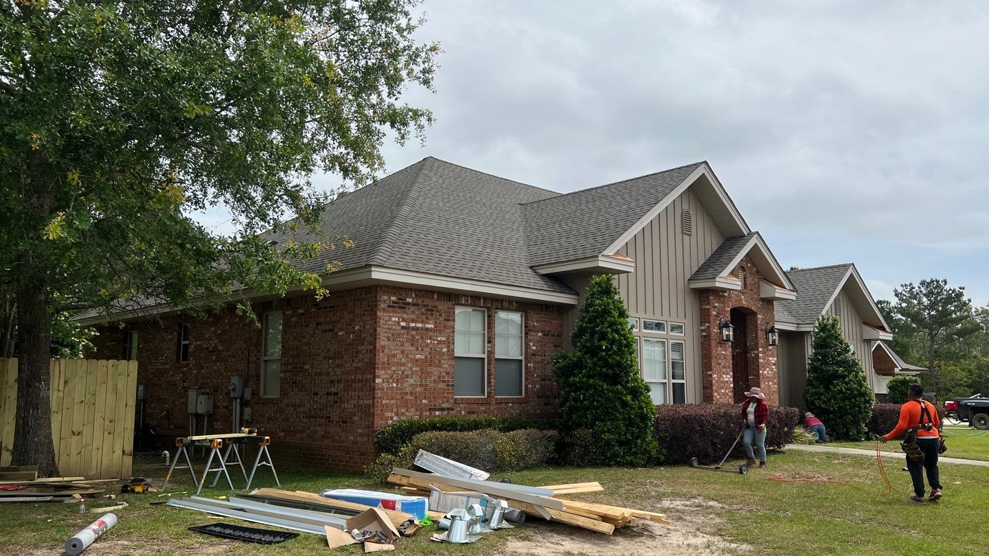 Residential Roofing Installation using Roof Replacement by American Roofing & Construction LLC