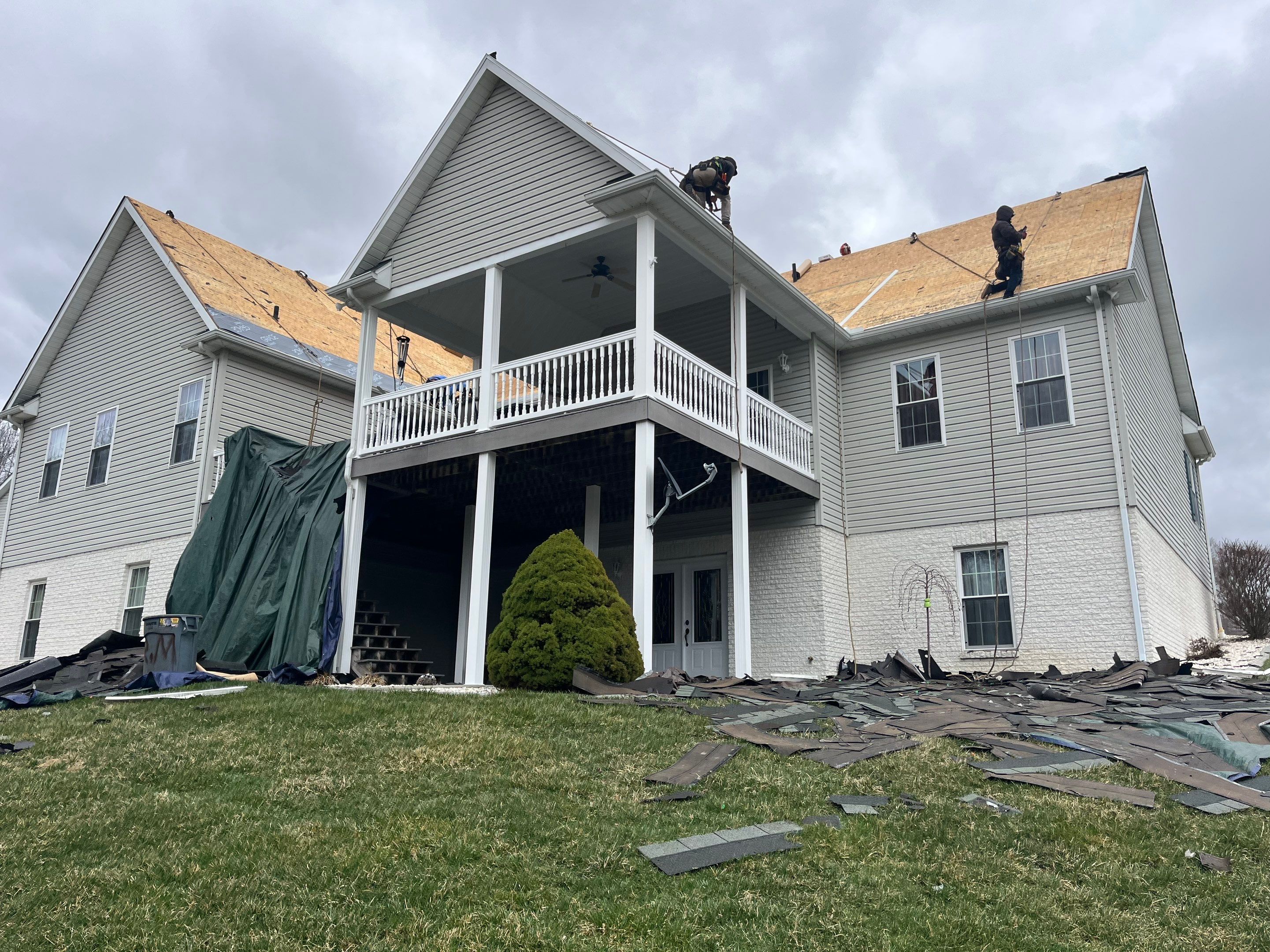Residential Roofing Installation using Certainteed Landmark Pro Shingles by Fahey Roofing + Contracting