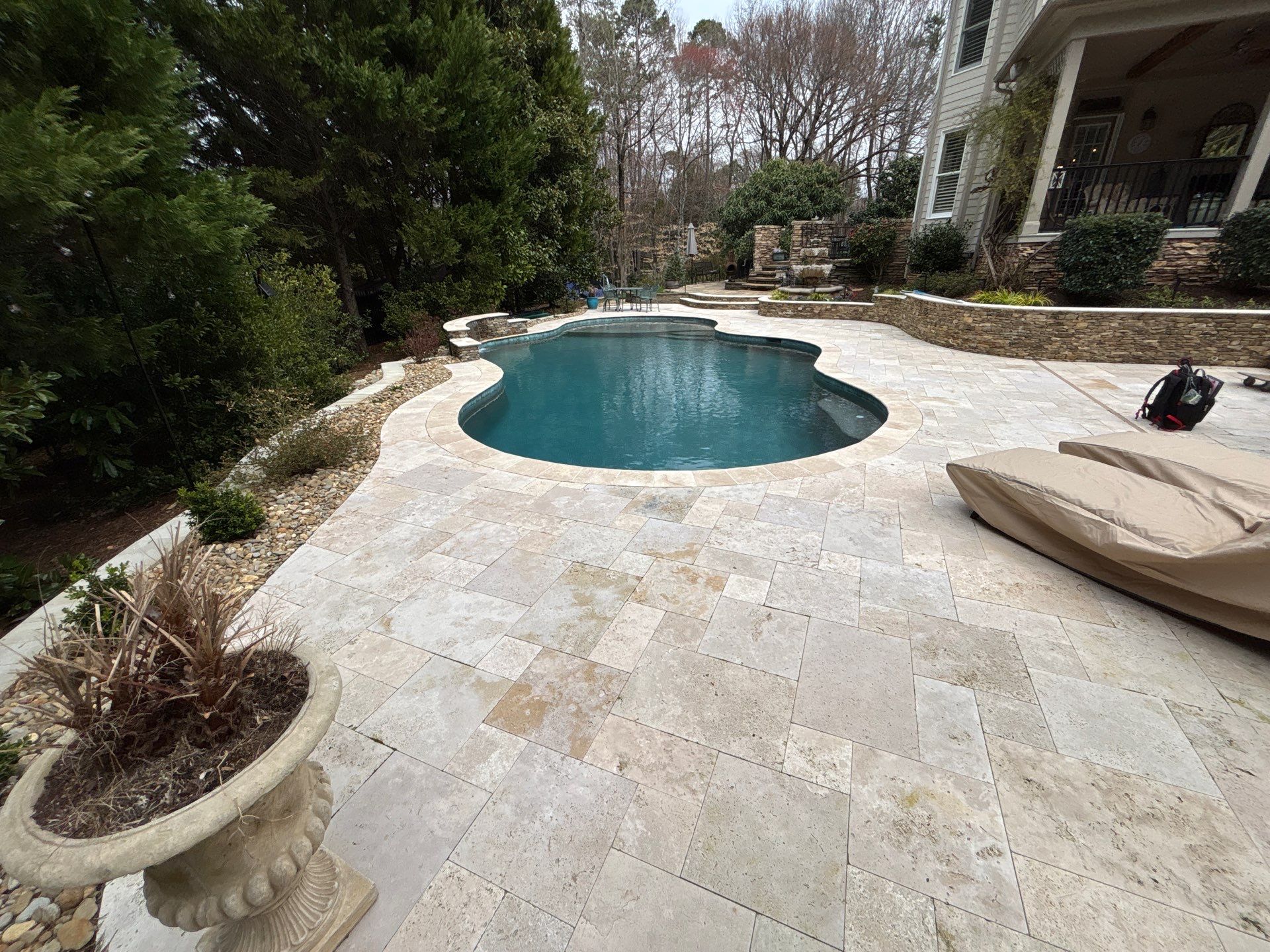 Stone using Concrete Sealant by DuraSeal