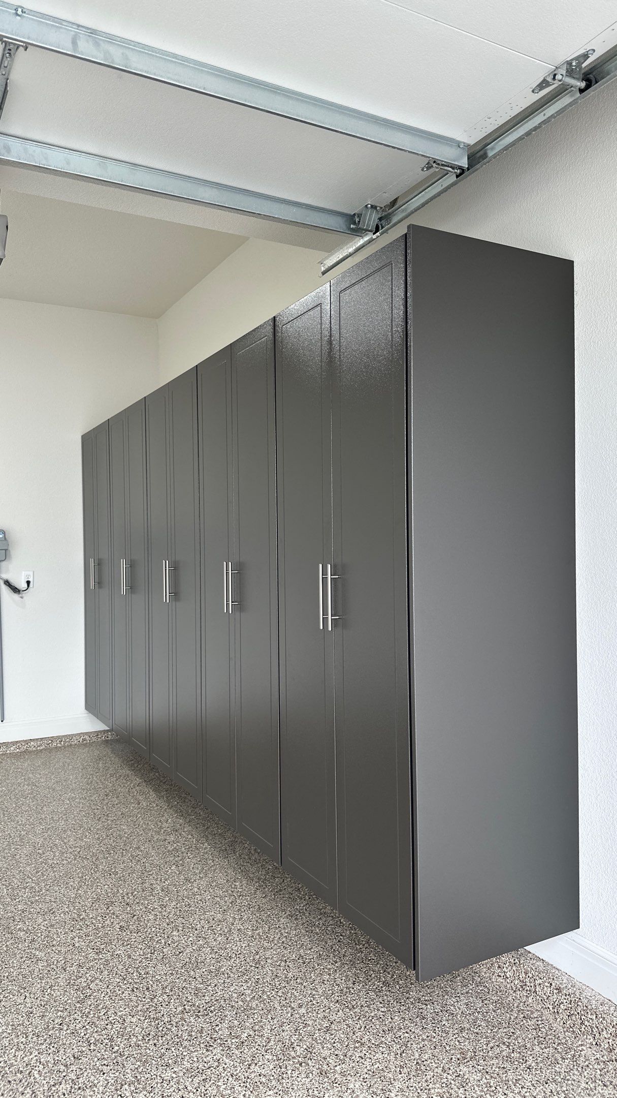 Ron B. upgraded his garage with cabinets and a Banner Garage Floor by Banner Garage