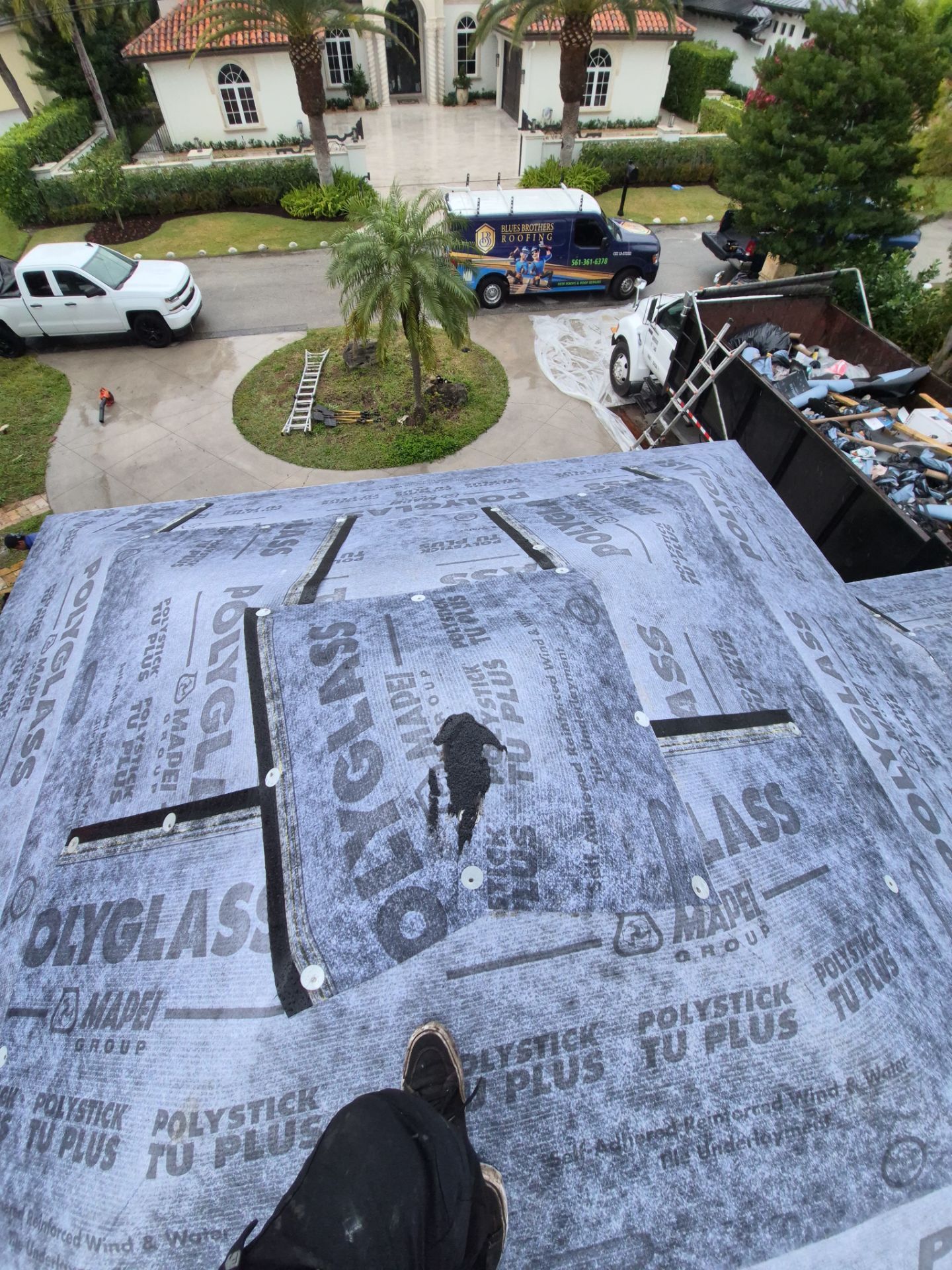 Residential Roofing Installation using WestLake Roofing Tile by BLUES BROTHERS ROOFING