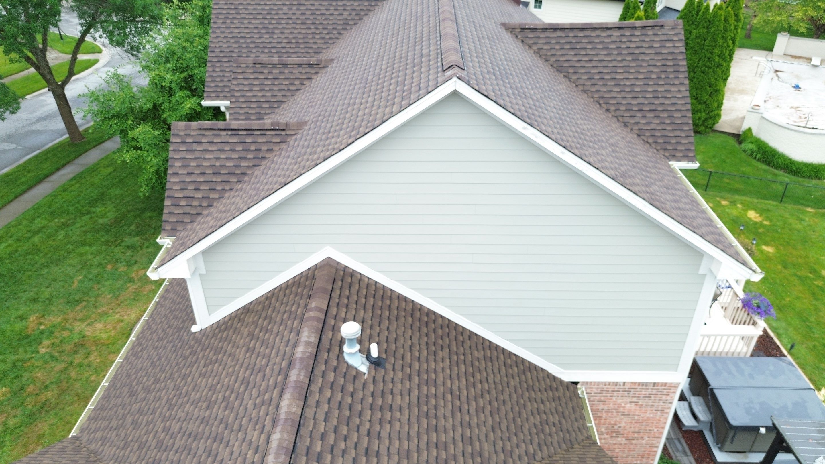 Project in Greenwood by Moss Roofing