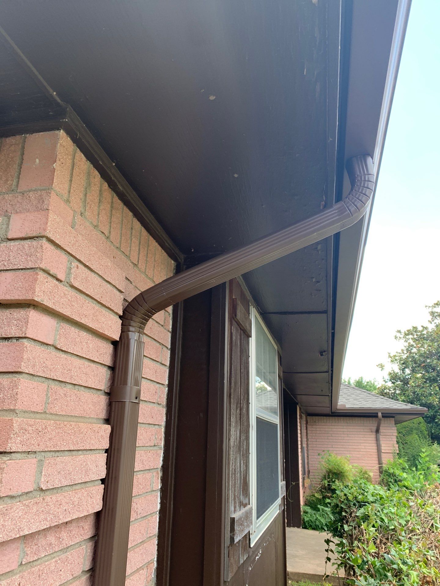 gutter replacement in Bethany by McCann's Roofing and Construction
