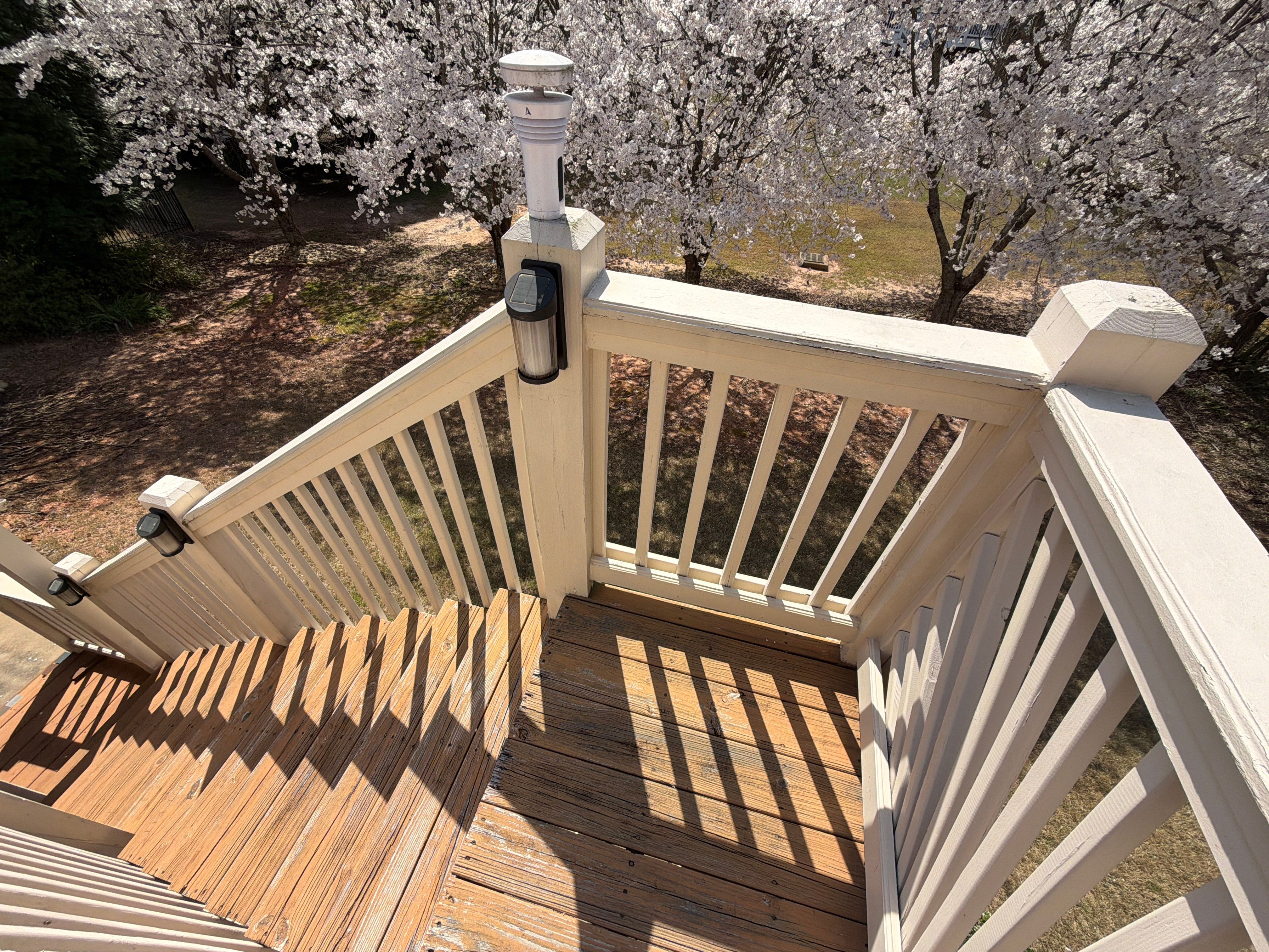 Lawrenceville, GA Deckorators Deck Resurface, Under-Deck, and Trex Deck Lighting Installation by Nelson Exteriors 