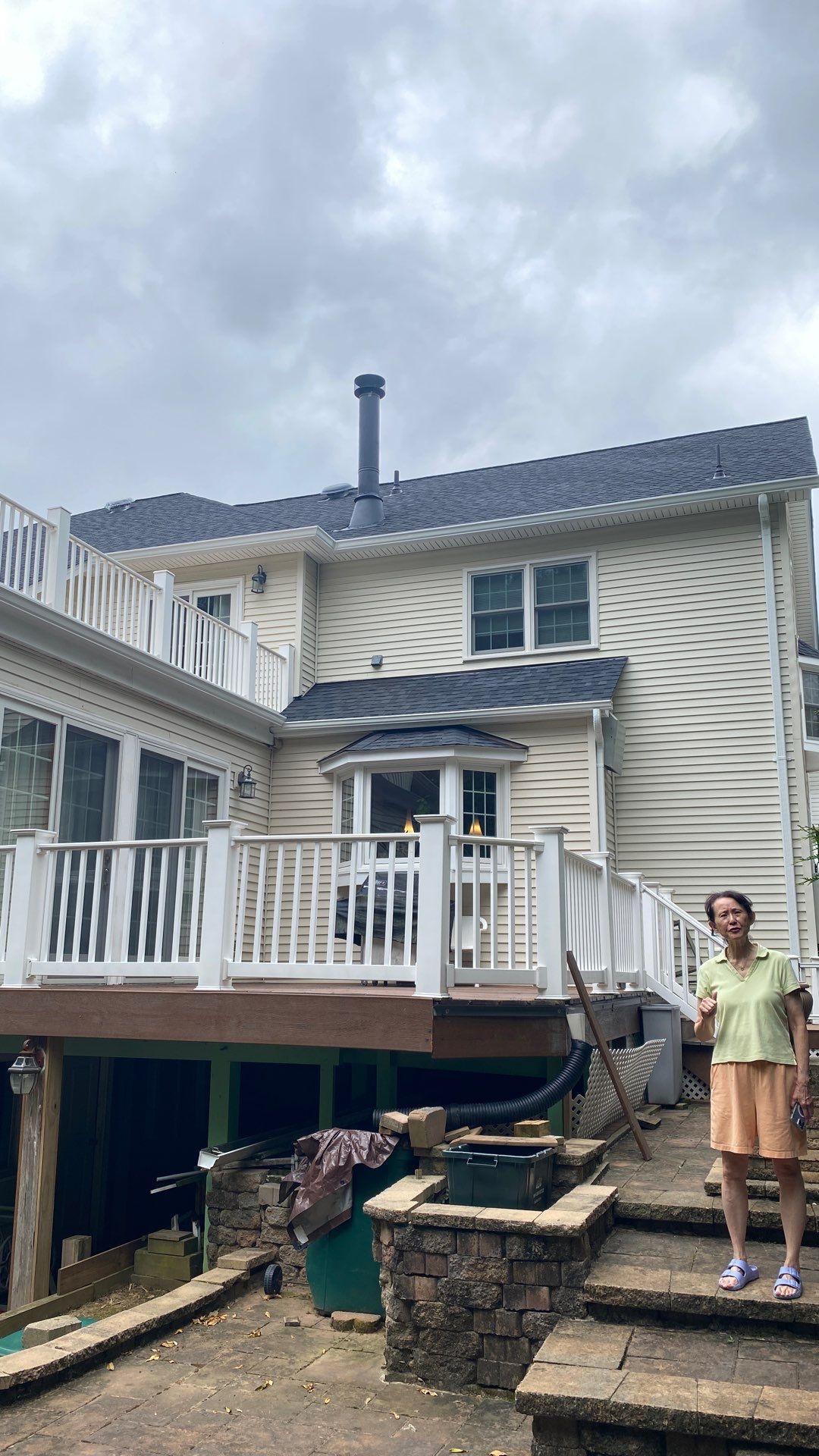 McLean: Residential Roof Installation with Landmark Pro Designer Shingles in Max Def Moire Black by RM Banning, Inc.