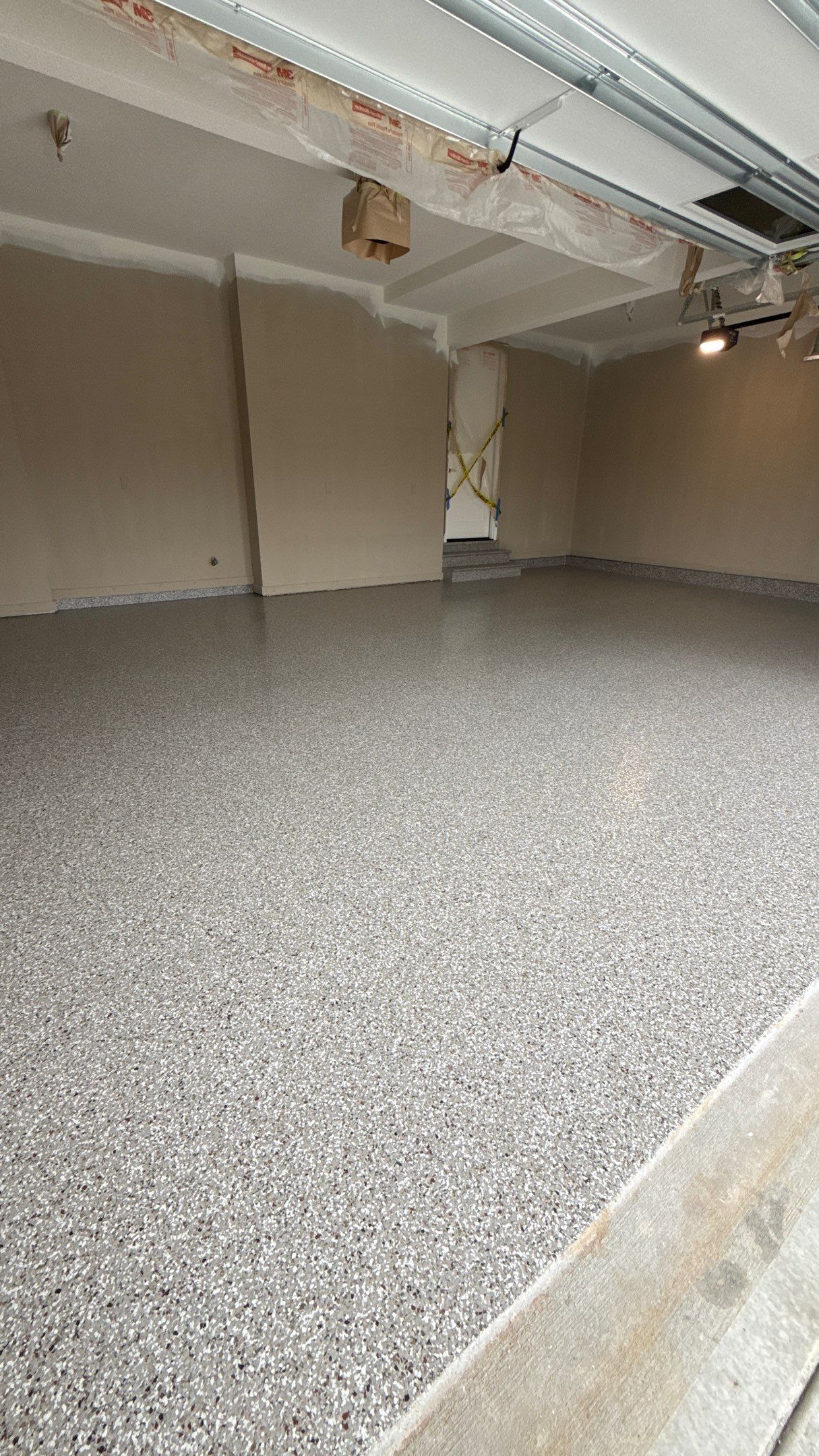 Custom Garage Epoxy Floor in Shawnee by Banner Garage