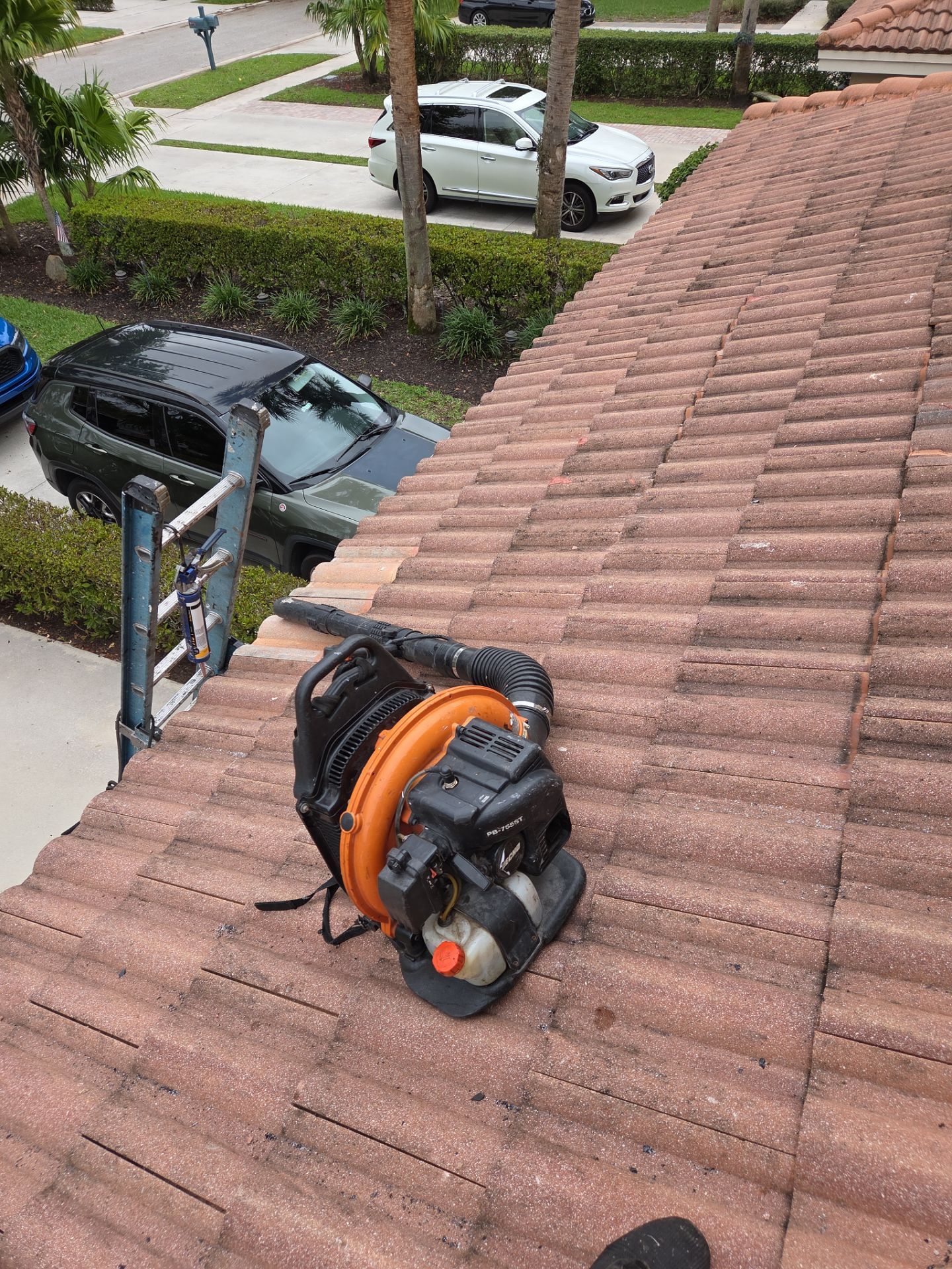 Clay Tile Roof Repair and Decking Replacement in Boynton Beach by Aastro Roofing