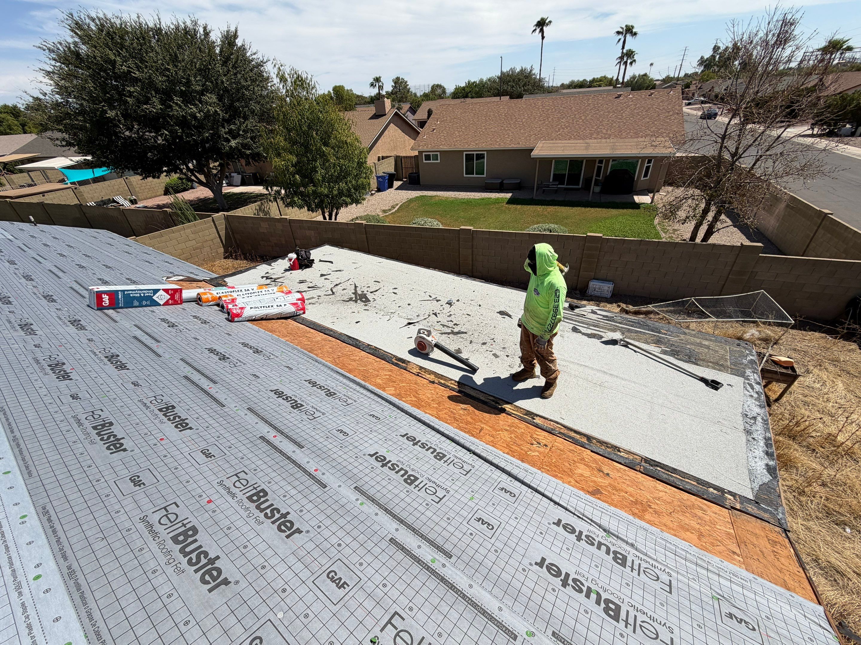 Project in Gilbert, AZ by Showtime Roofing & Coatings LLC