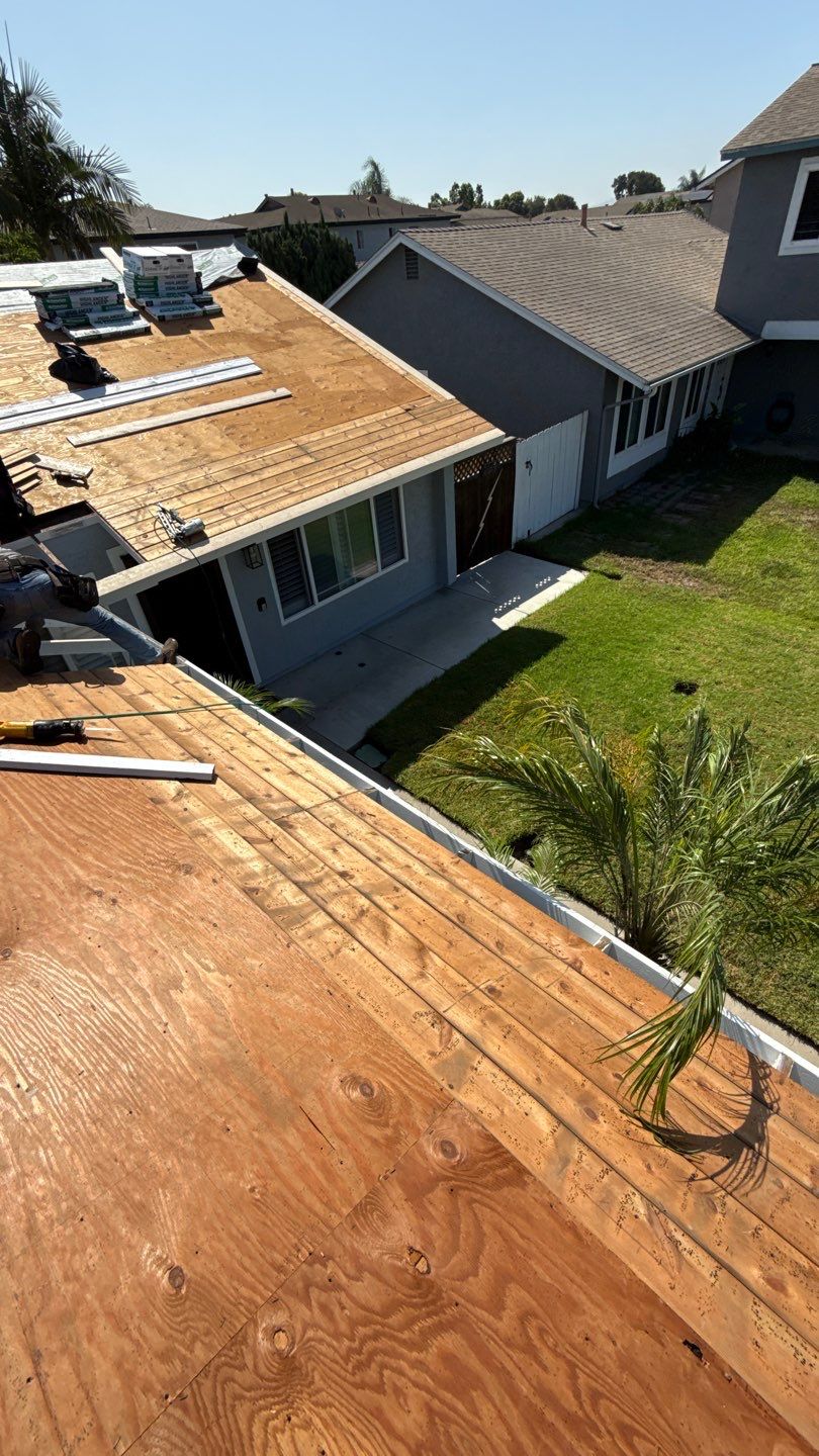 San Diego Roof Replacement and Wood Fascia Repair with Malarkey Materials by Reliable Roofing San Diego Inc.