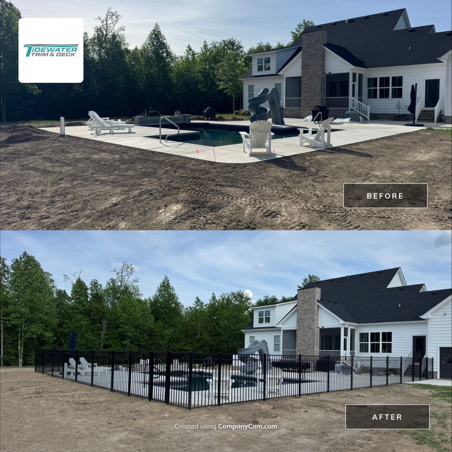 Sleek & Secure by Tidewater Fence