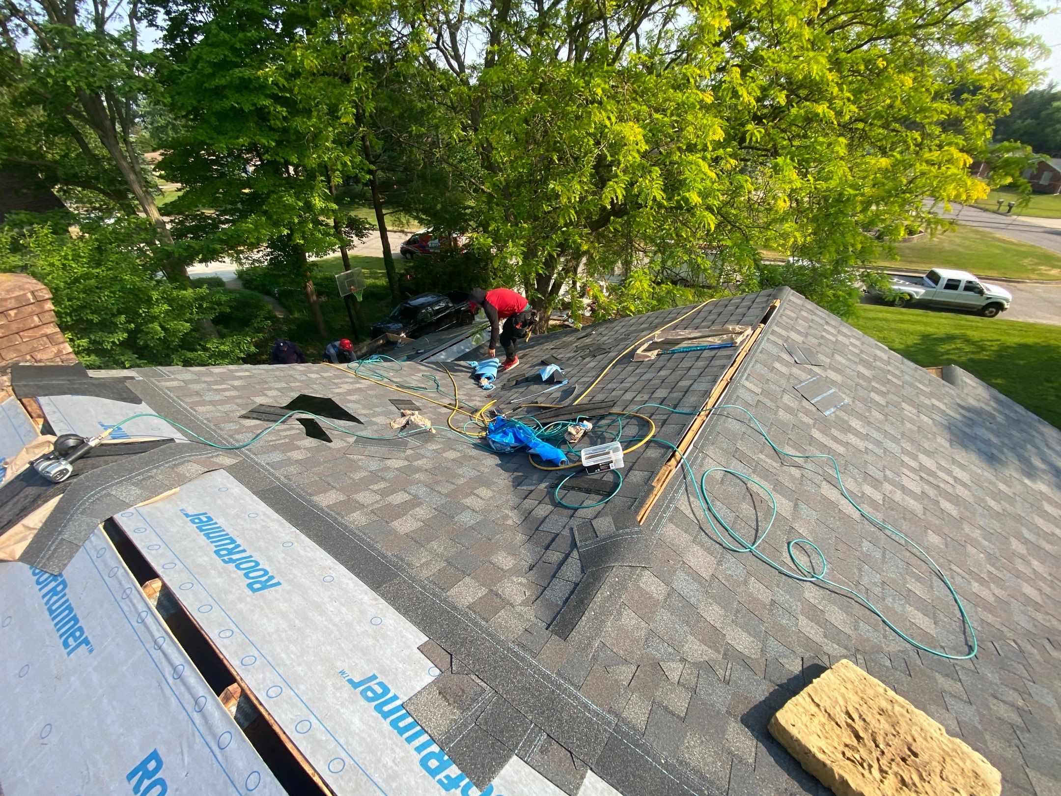 Roof Replacement using CertainTeed Landmark by 180 Contractors