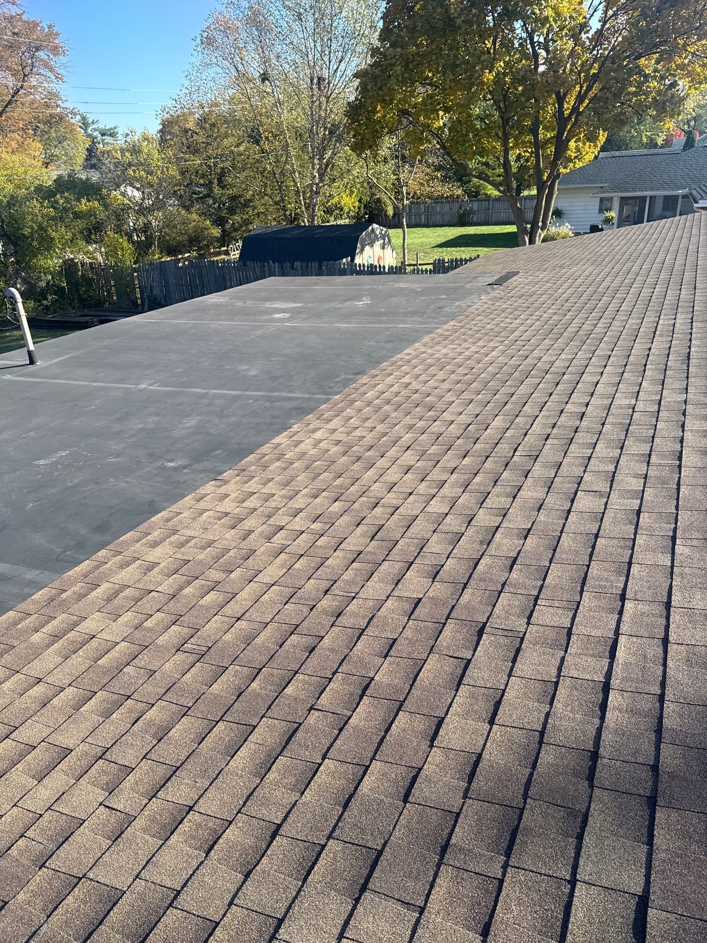 Residential Roofing Installation using GAF Timberline HDZ Barkwood by Nitro Roofing and Construction