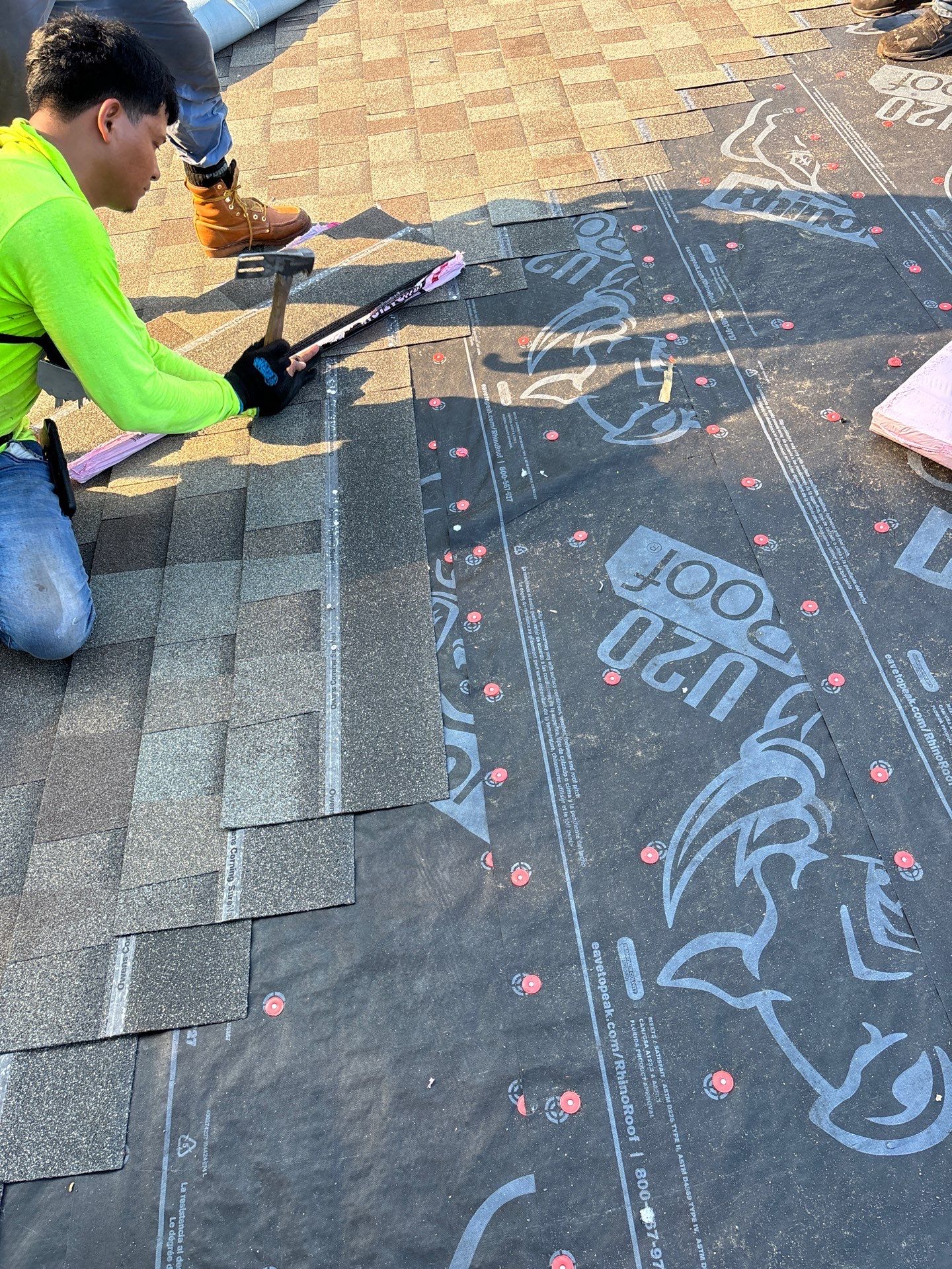 Residential Roofing Repair using Owen's Corning Duration (Lifetime) Shingles by Roof Repair Services LLC
