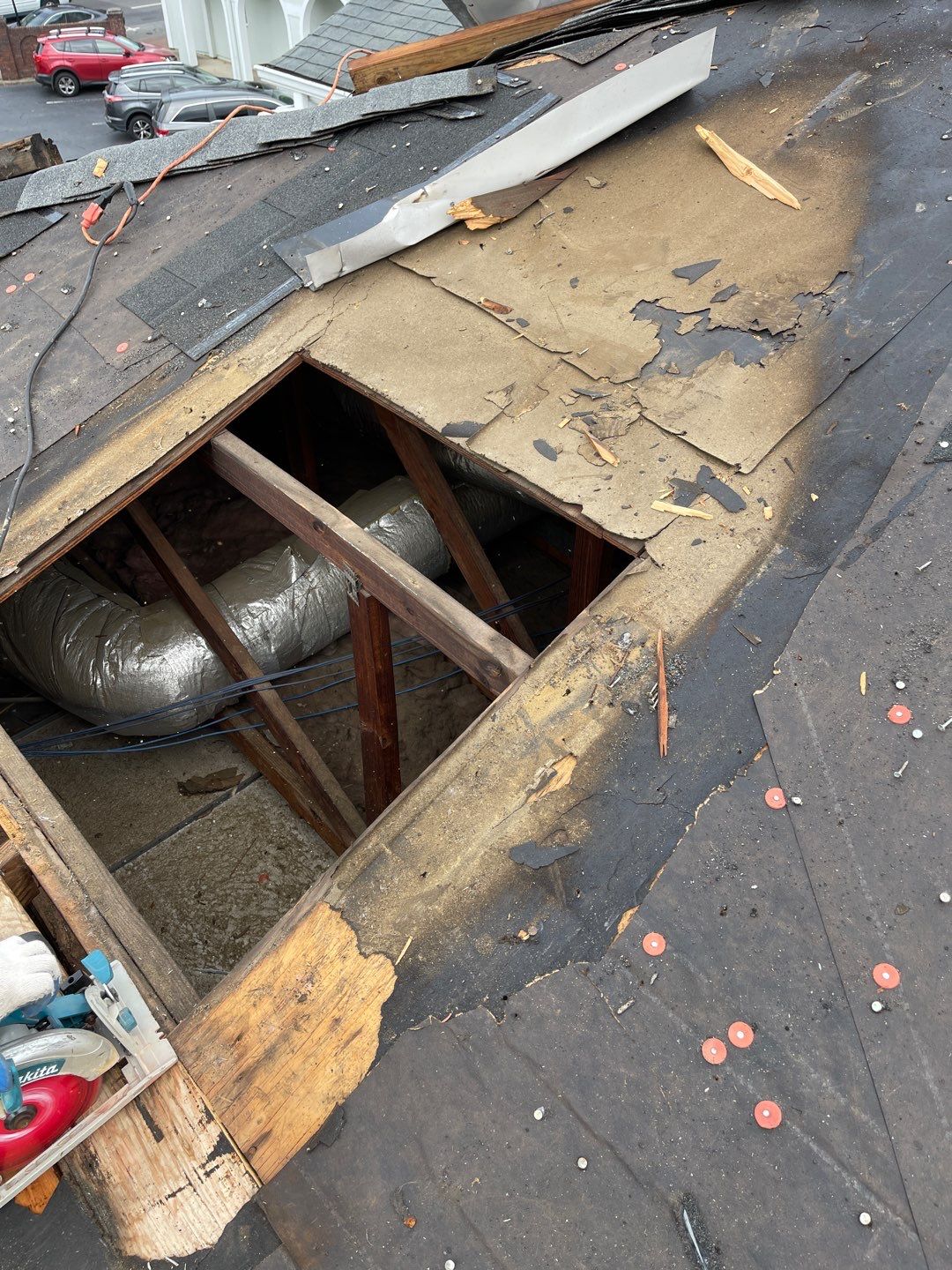 Commercial Roof Repair - Marietta Square by Georgia Roof Advisors
