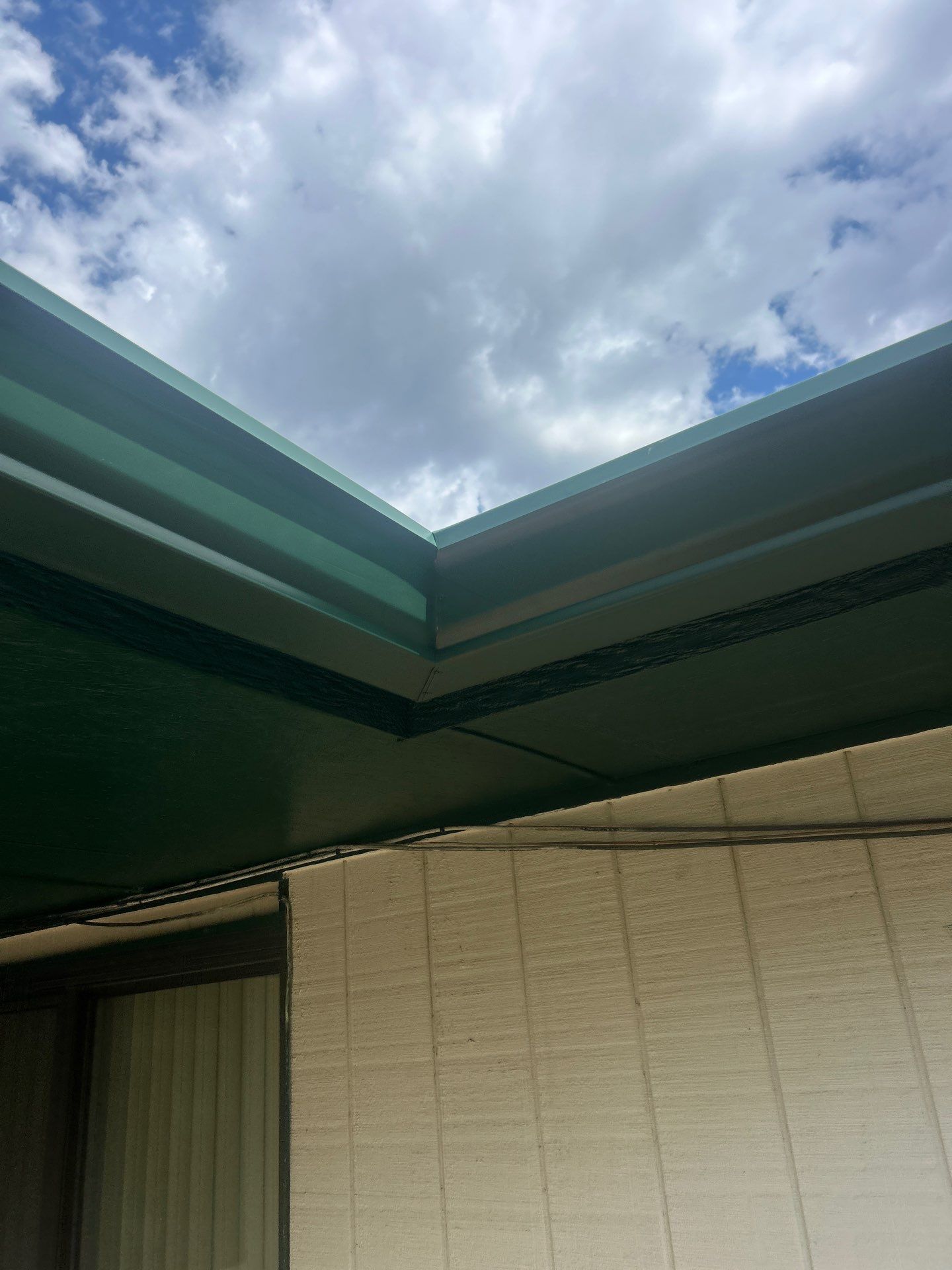 Eaves and gutter replacement in Yukon by McCann's Roofing and Construction